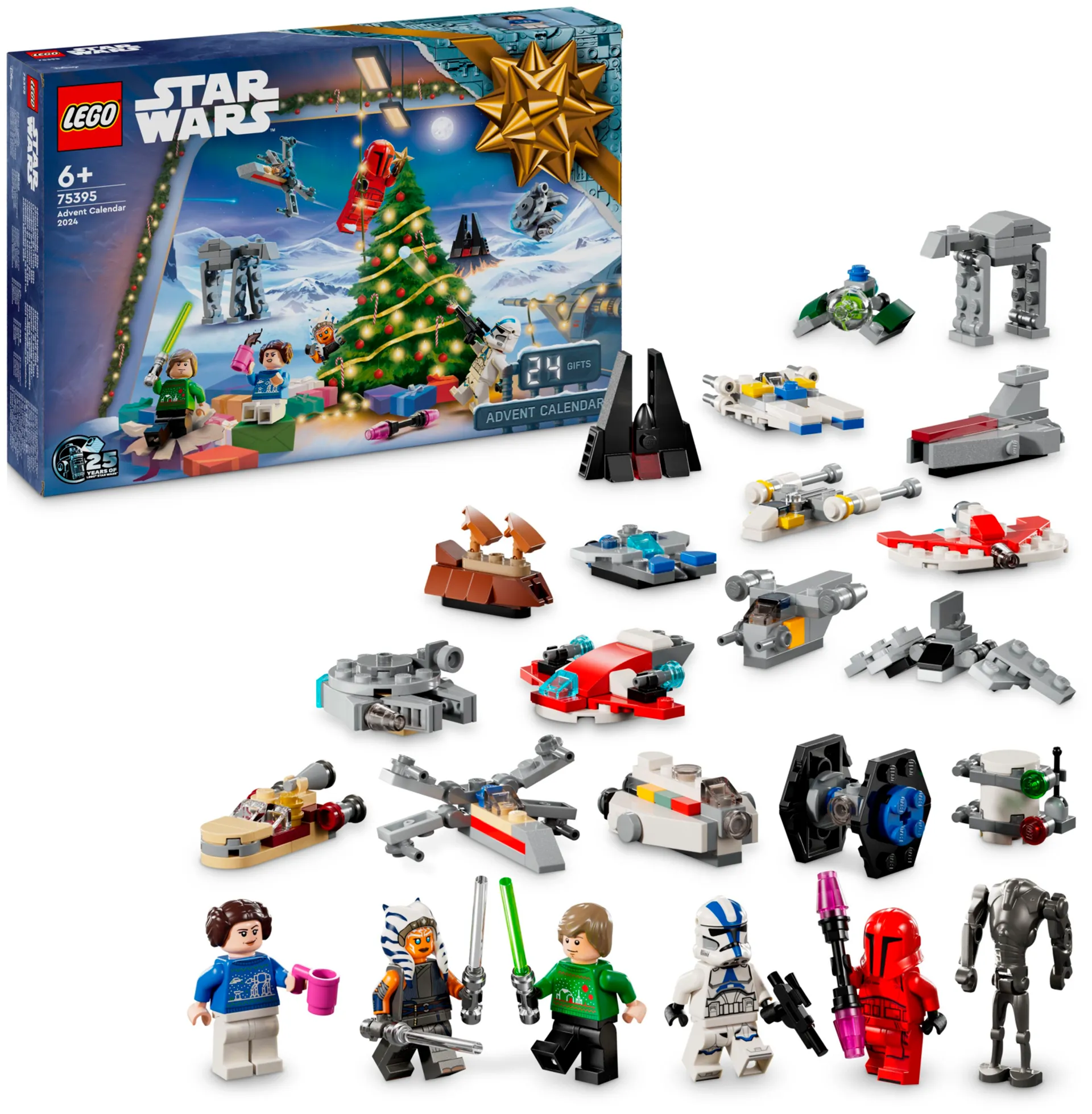 LEGO® Star Wars™ Joulukalenteri 2024 rakennuslelu 75395 - 1