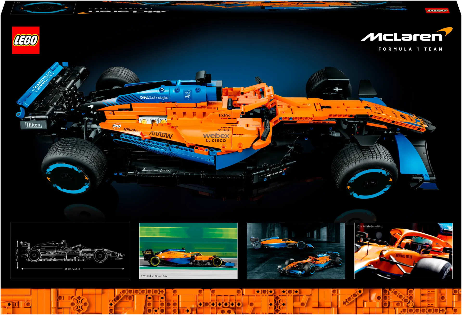 LEGO® Technic McLaren Formula 1™ kilpa-auto 42141 - 3