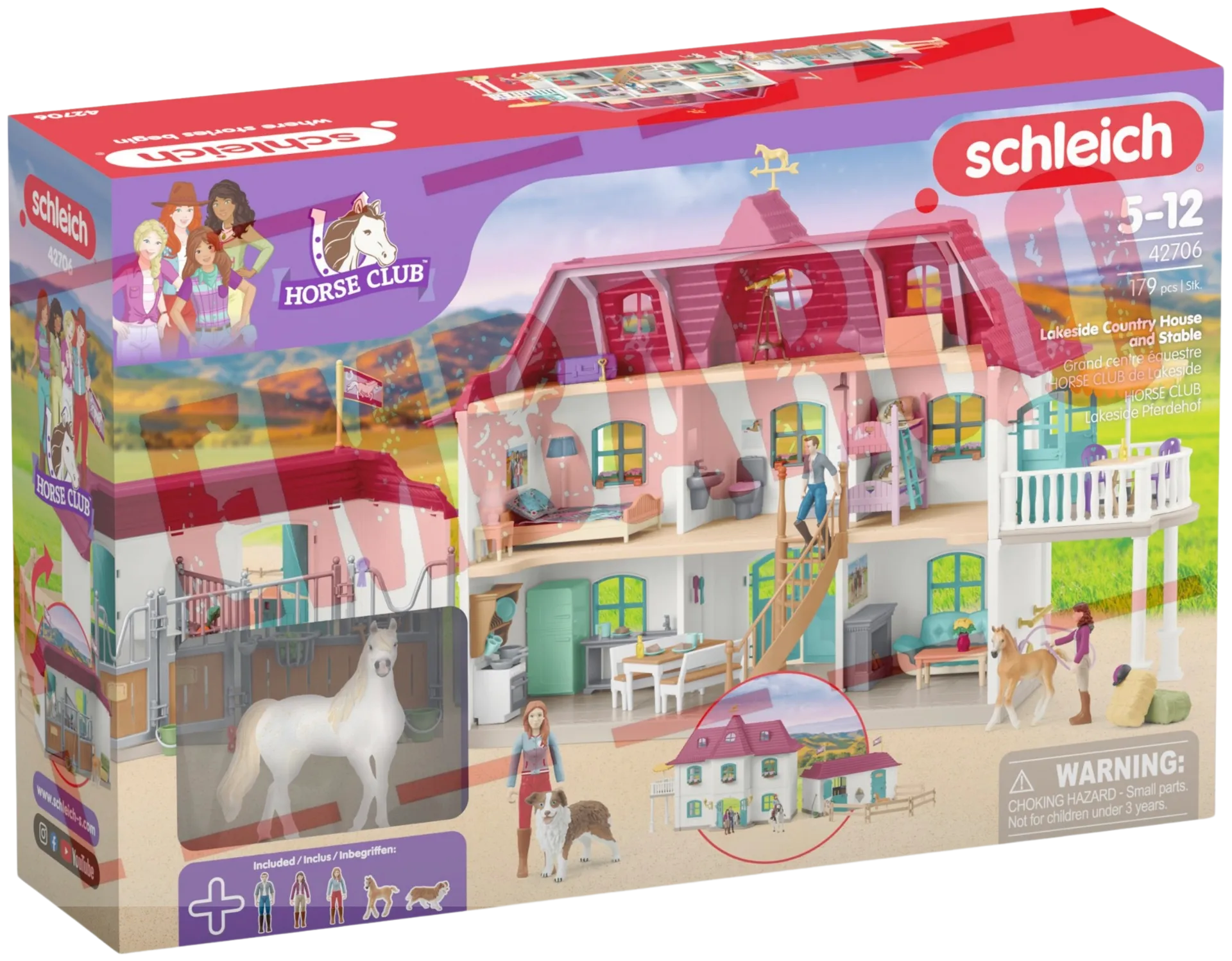 schleich® Lakeside Maatalo ja Talli