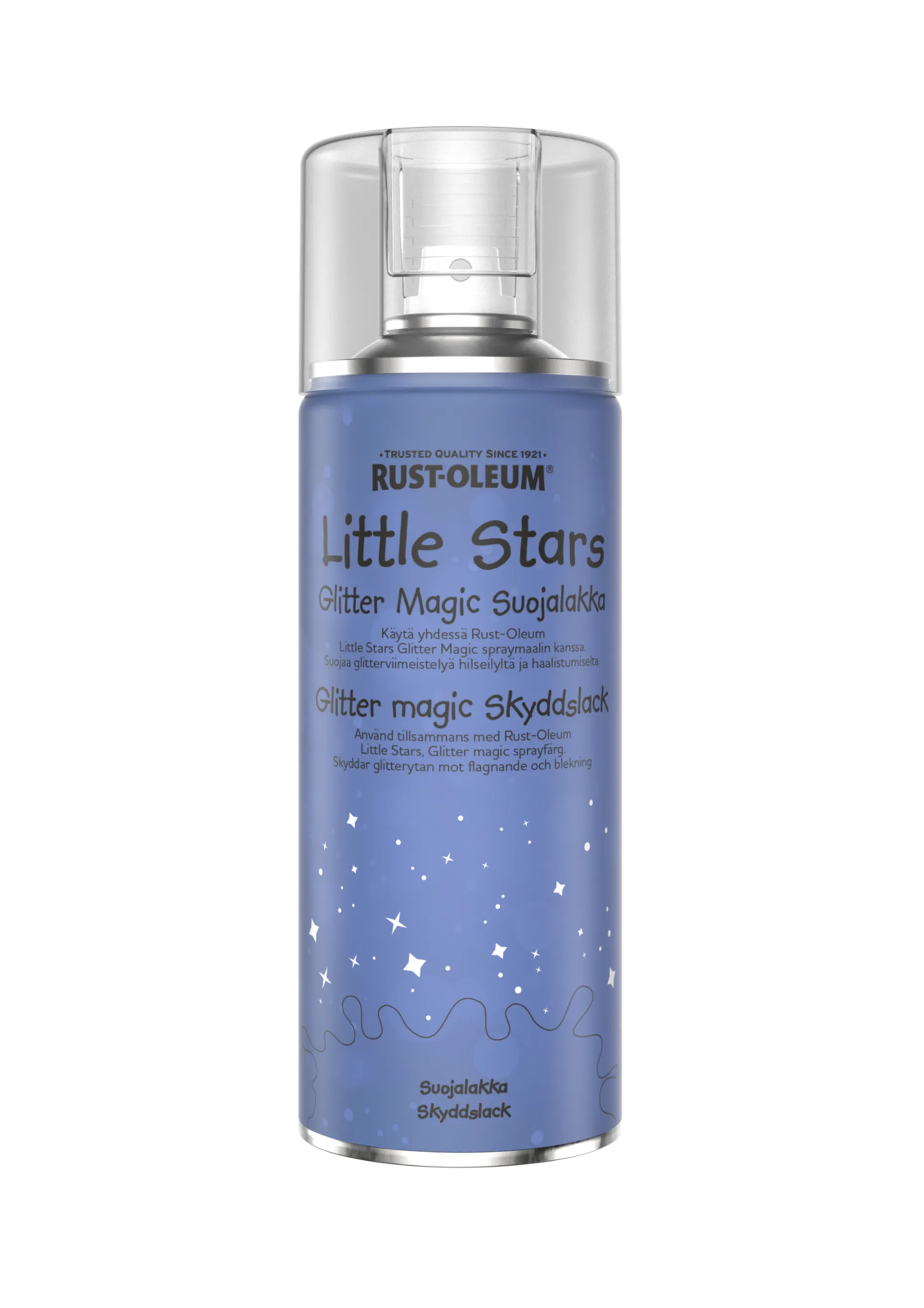 Rust-Oleum Little Stars Glitter Magic spraymaali suojalakka 400ml Spray