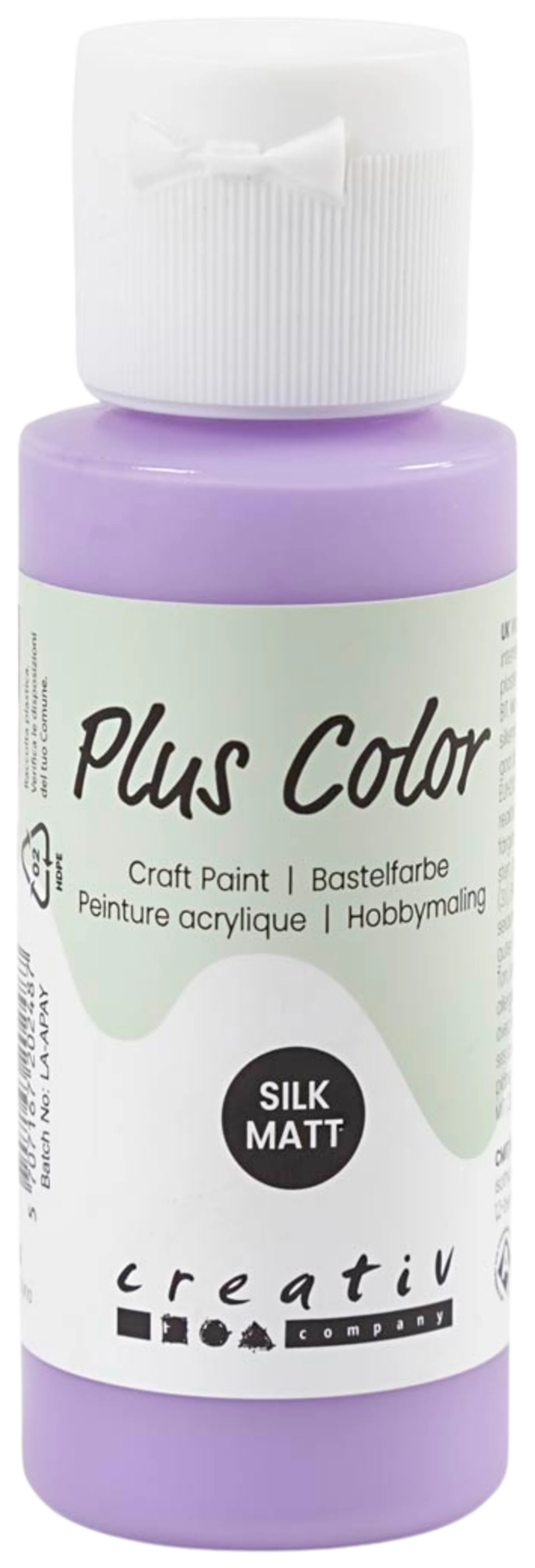 Plus Color askartelumaali 60 ml violetti - 1