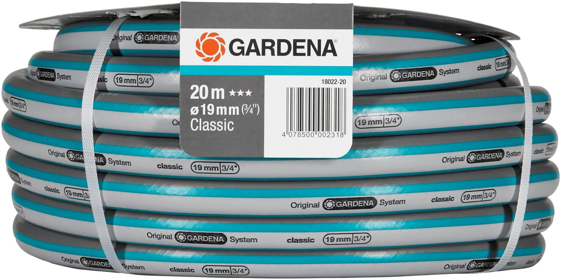 Gardena Classic letku 19mm 20m - 2
