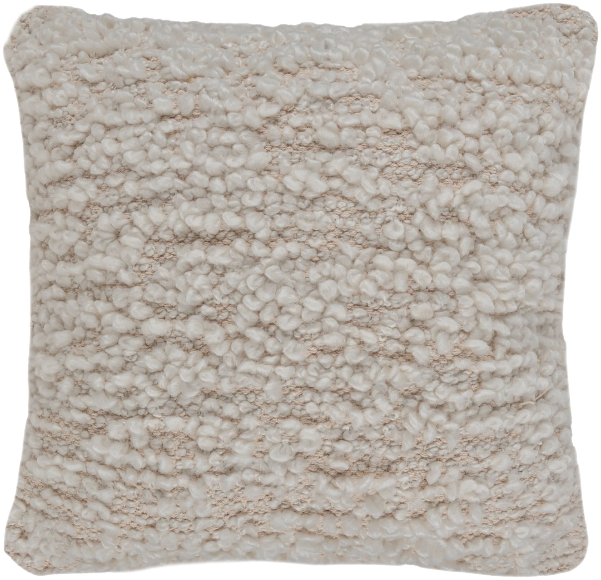 House sisustustyyny Boucle 45x45 cm, beige/luonnonvalkoinen - 1