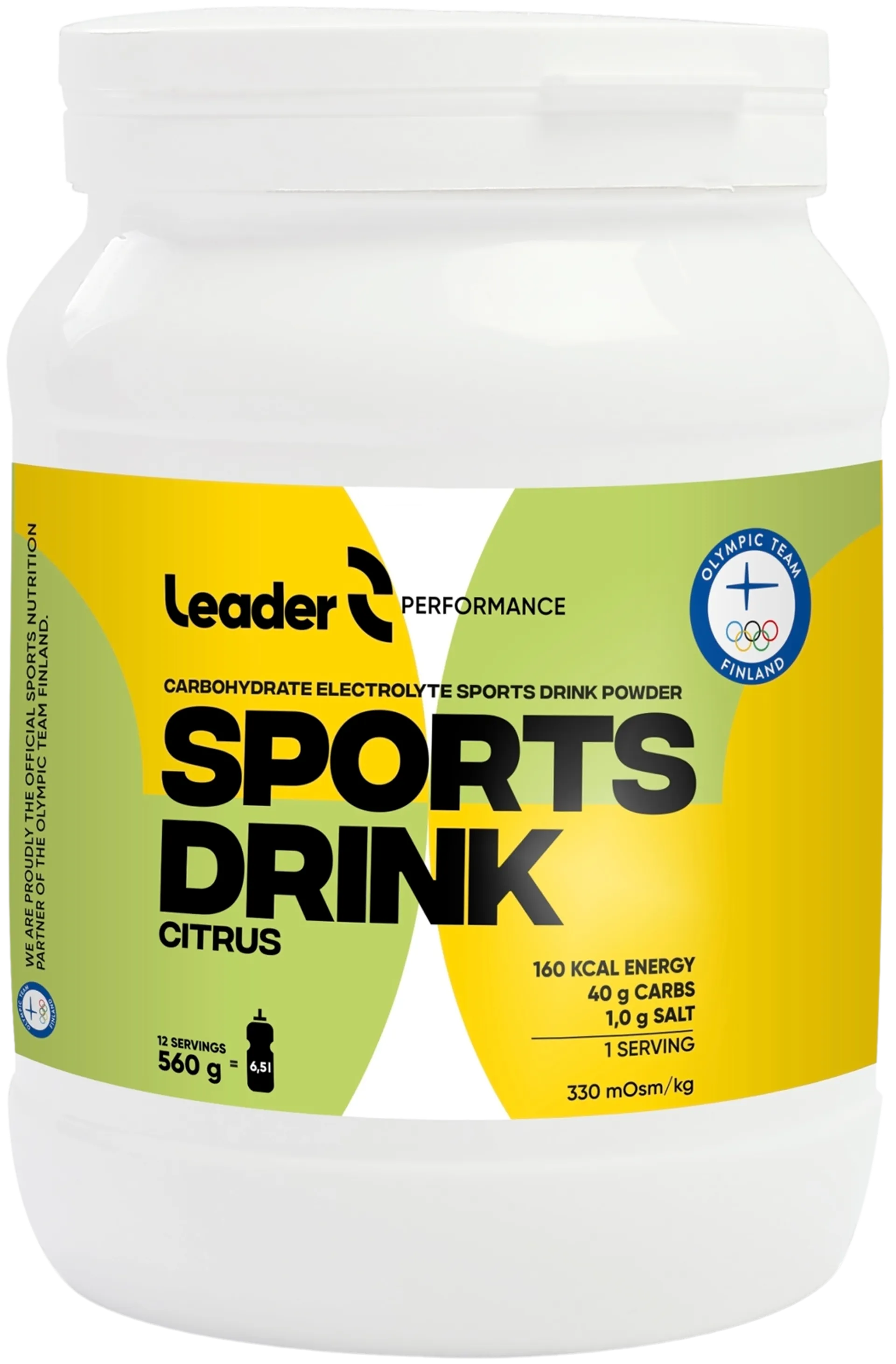 Leader Performance Sports Drink urheilujuomajauhe sitruksenmakuinen 560 g