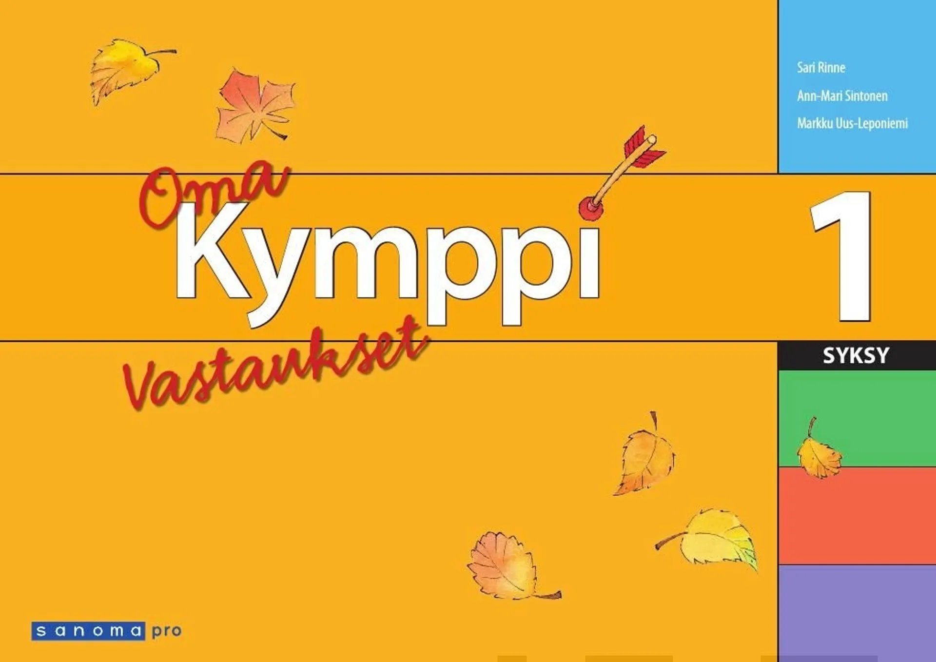 Uus-Leponiemi, Kymppi 1 Syksy Oma kirja Vastaukset (OPS16)