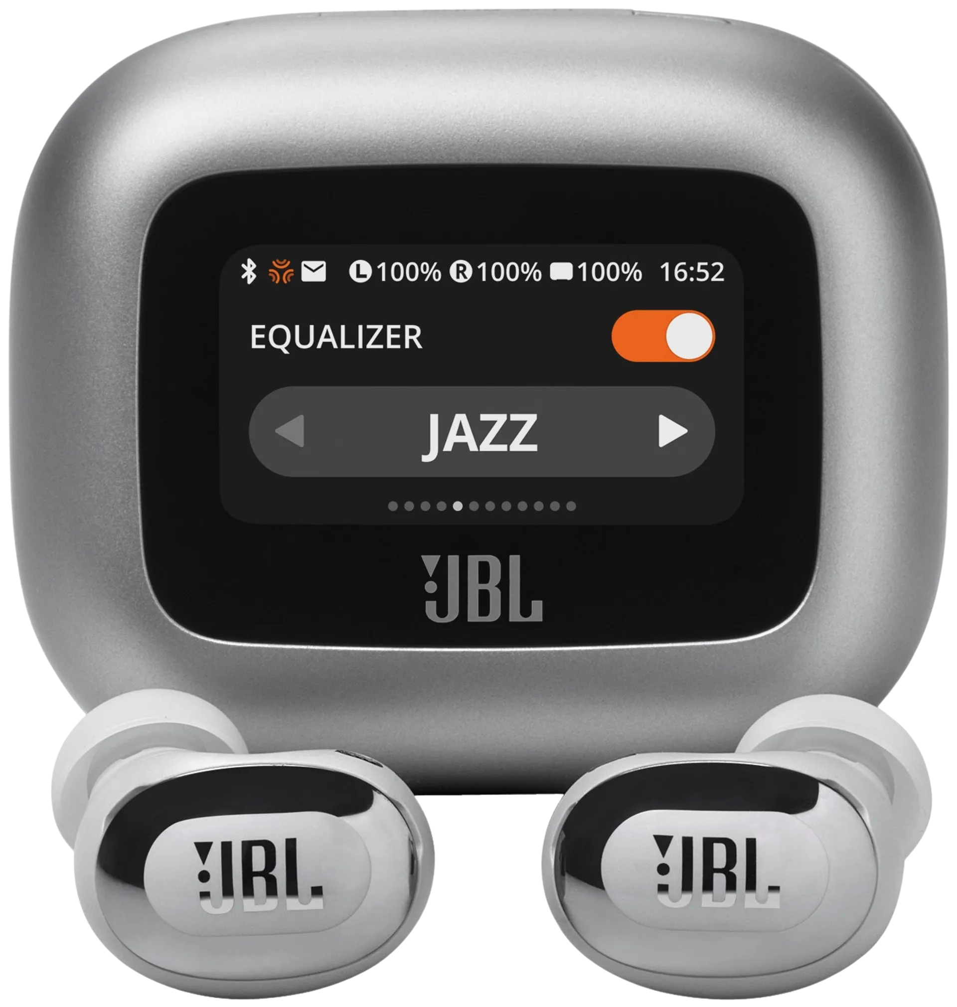 JBL Bluetooth vastamelunappikuulokkeet Live Buds 3 hopea - 1