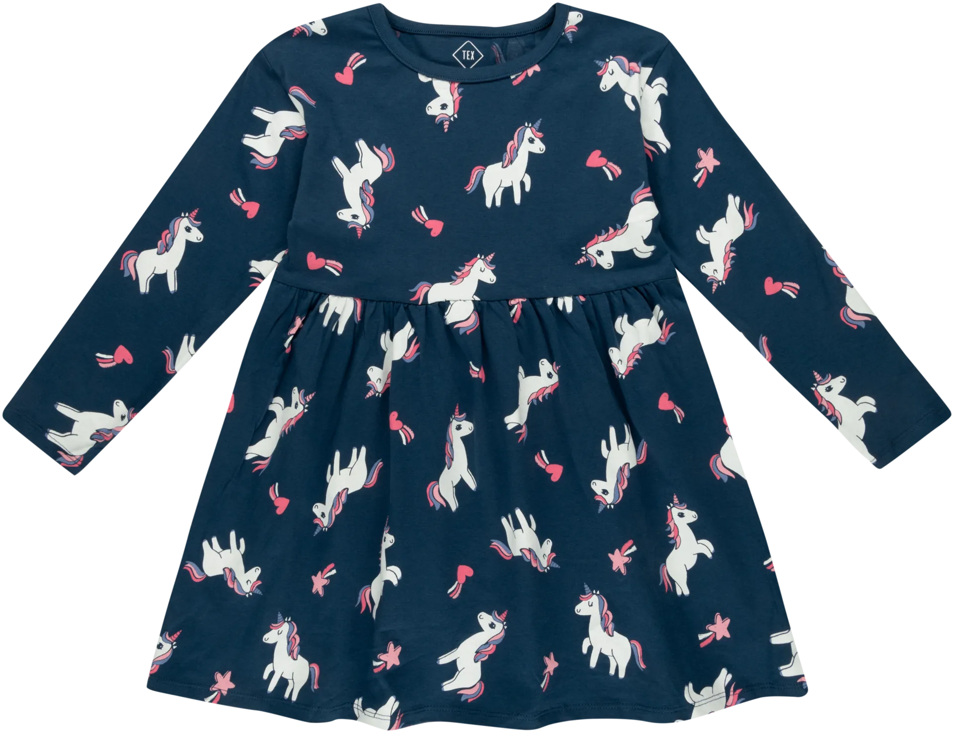 TEX lasten mekko unicorn I1966947 - Navy - 1