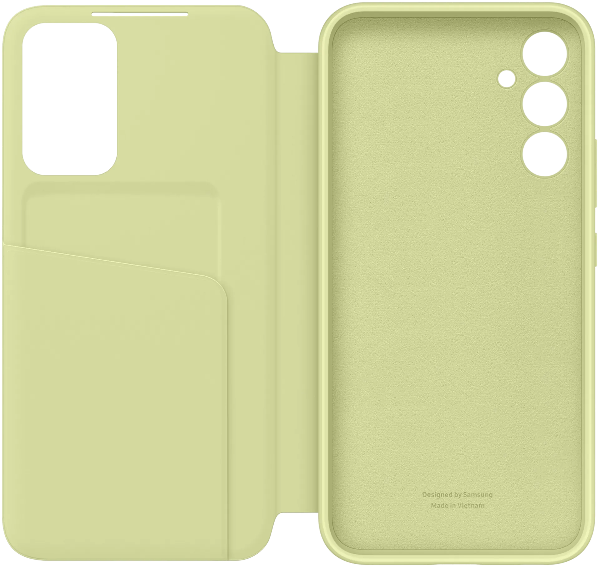 Samsung A34 lompakkokotelo vihreä - 2
