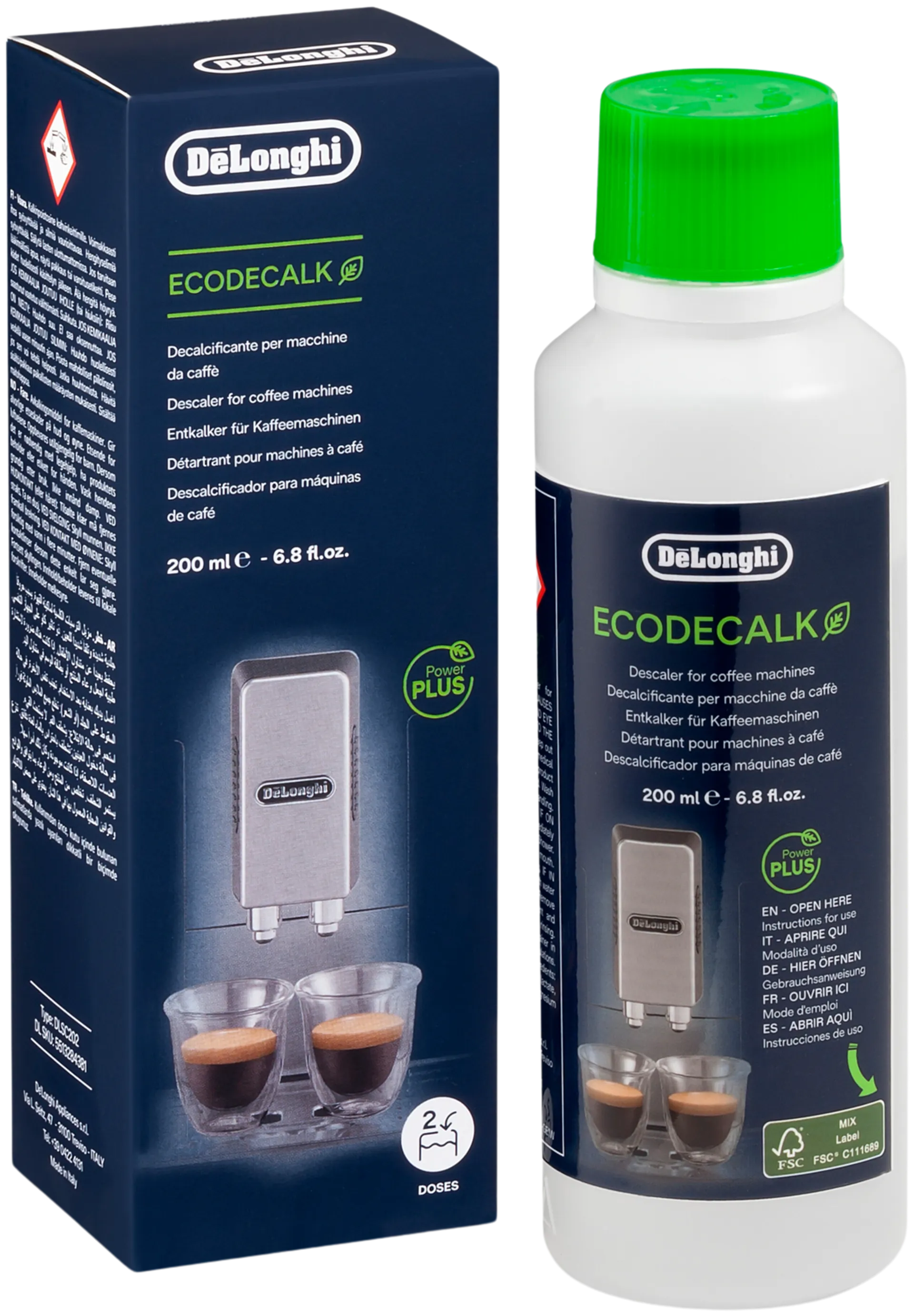 DeLonghi DLSC202 Ecodecalk kalkinpoistoaine