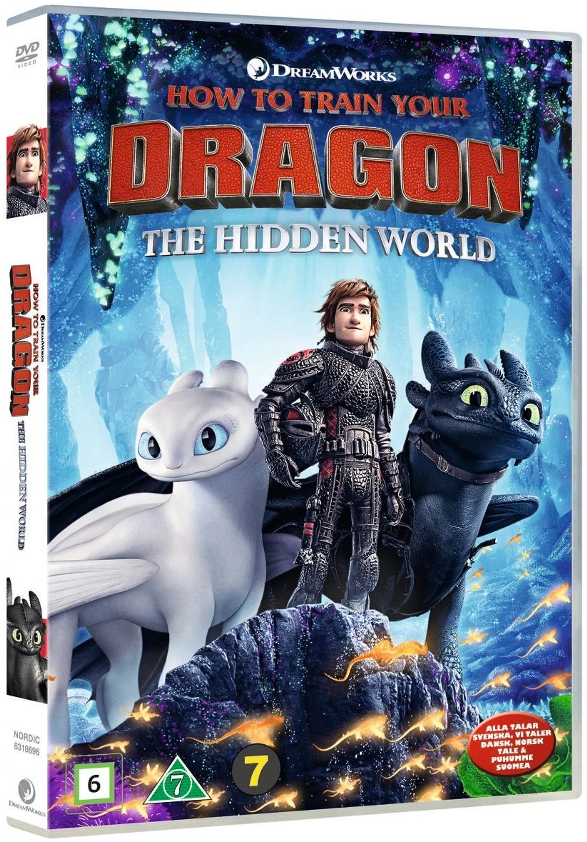 How to Train Your Dragon 3 - The Hidden World DVD