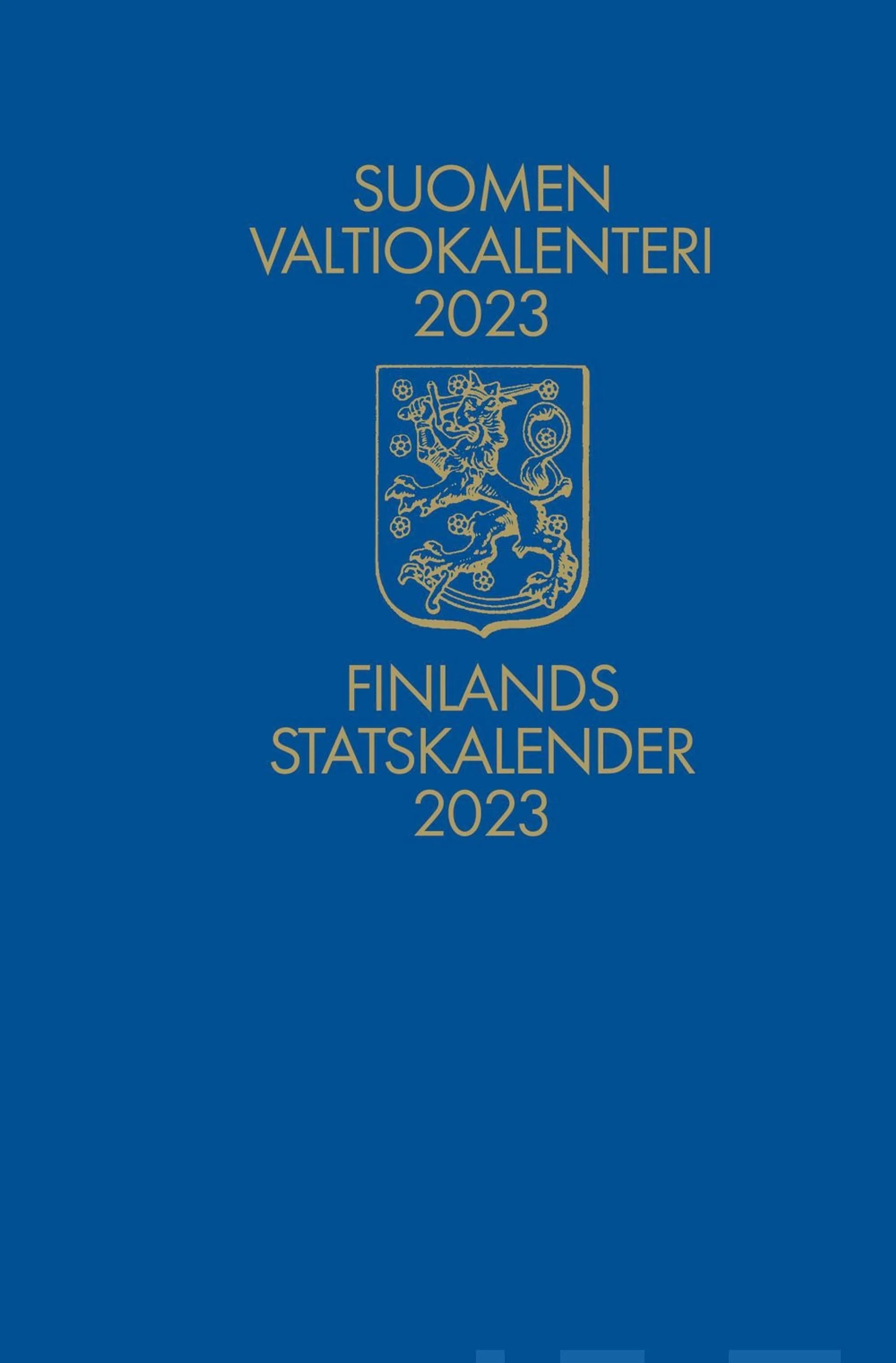 Suomen valtiokalenteri 2023 - Finlands statskalender 2023