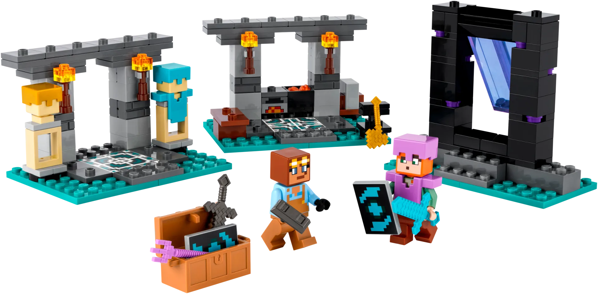 LEGO Minecraft 21252 Asevarasto - 4