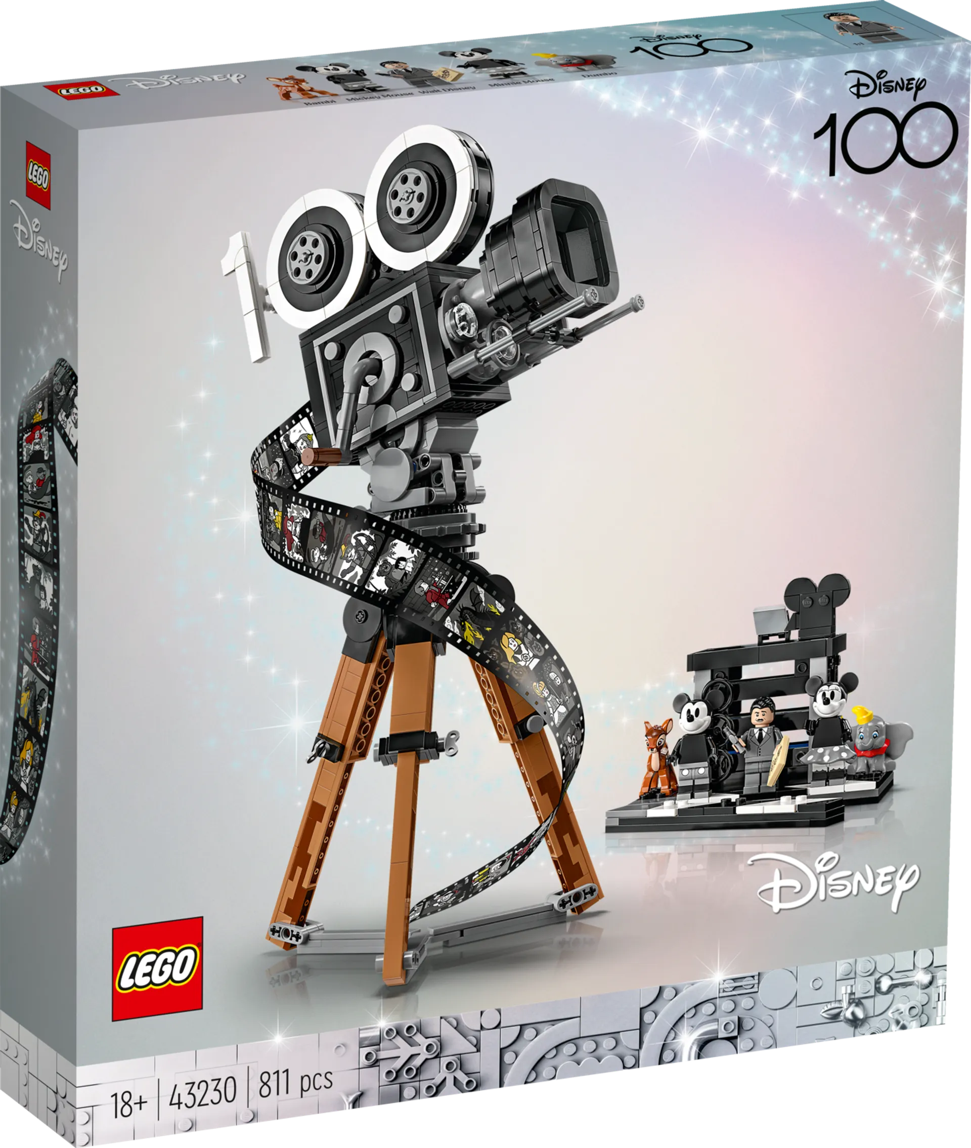 LEGO Disney Classic 43230 Walt Disneylle omistettu kamera - 1