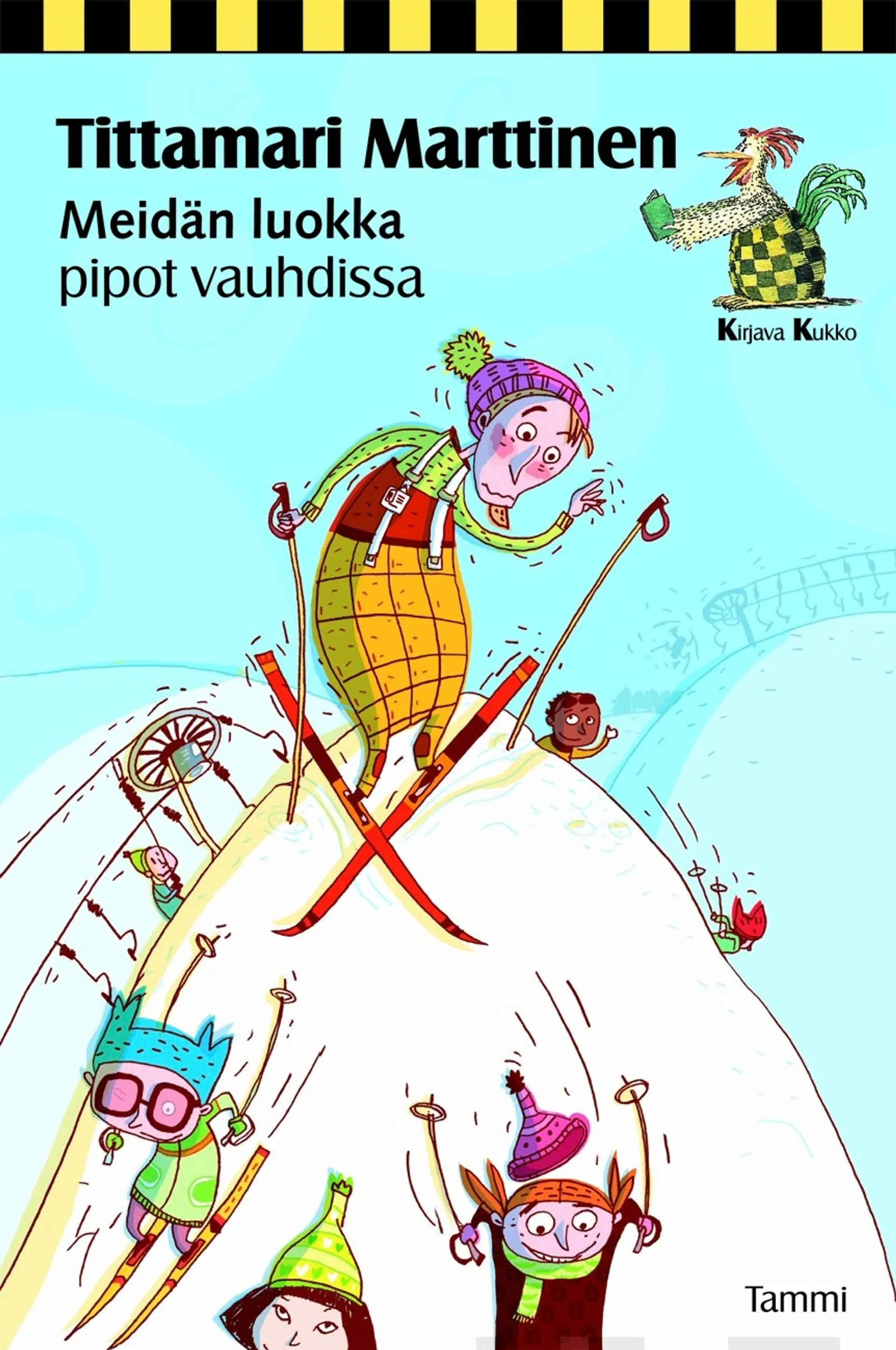 Meidän luokka pipot vauhdissa