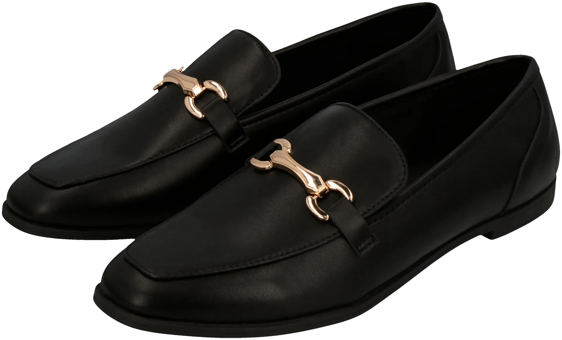 TEX naisten loaferit I965531 - BLACK 1 - 3