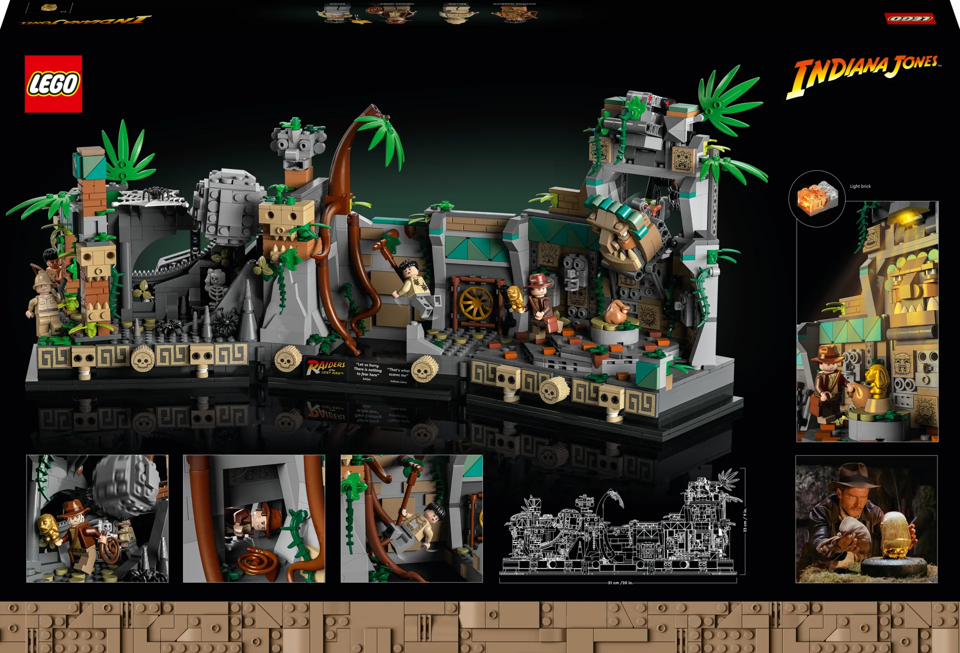 LEGO® Indiana Jones™ 77015 Kultaisen jumalolennon temppeli - 2