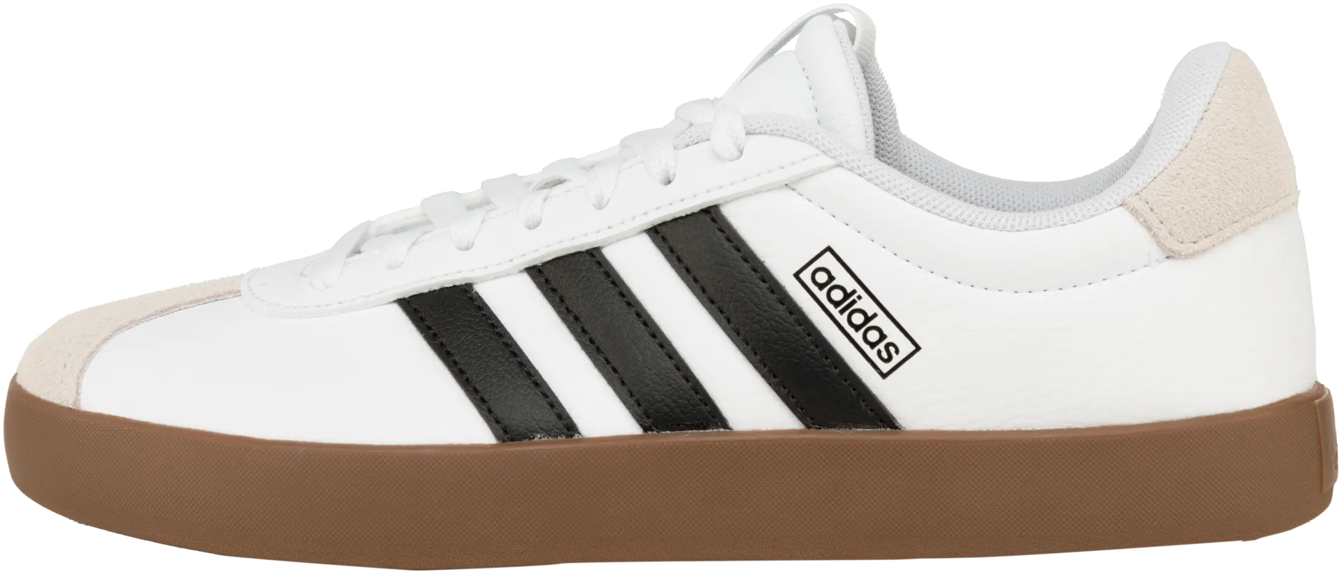 adidas naisten tennarit VL Court 3.0 - white/core black/grey one - 2