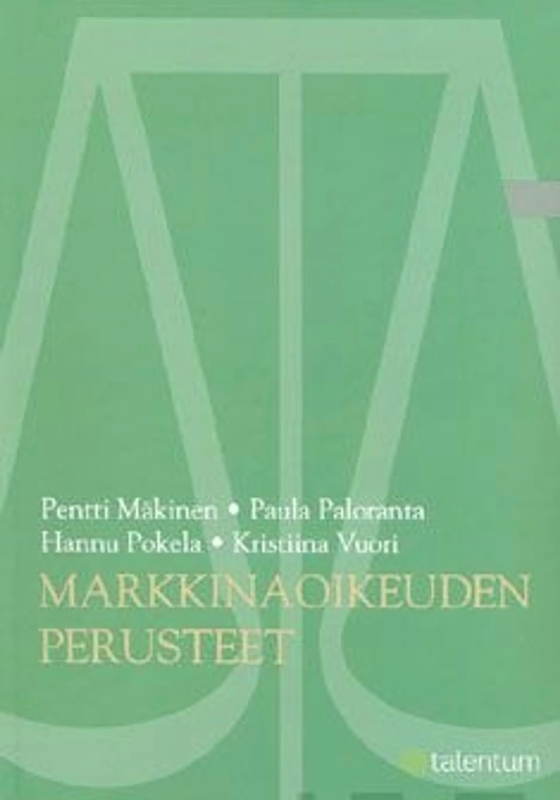 Mäkinen, Markkinaoikeuden perusteet