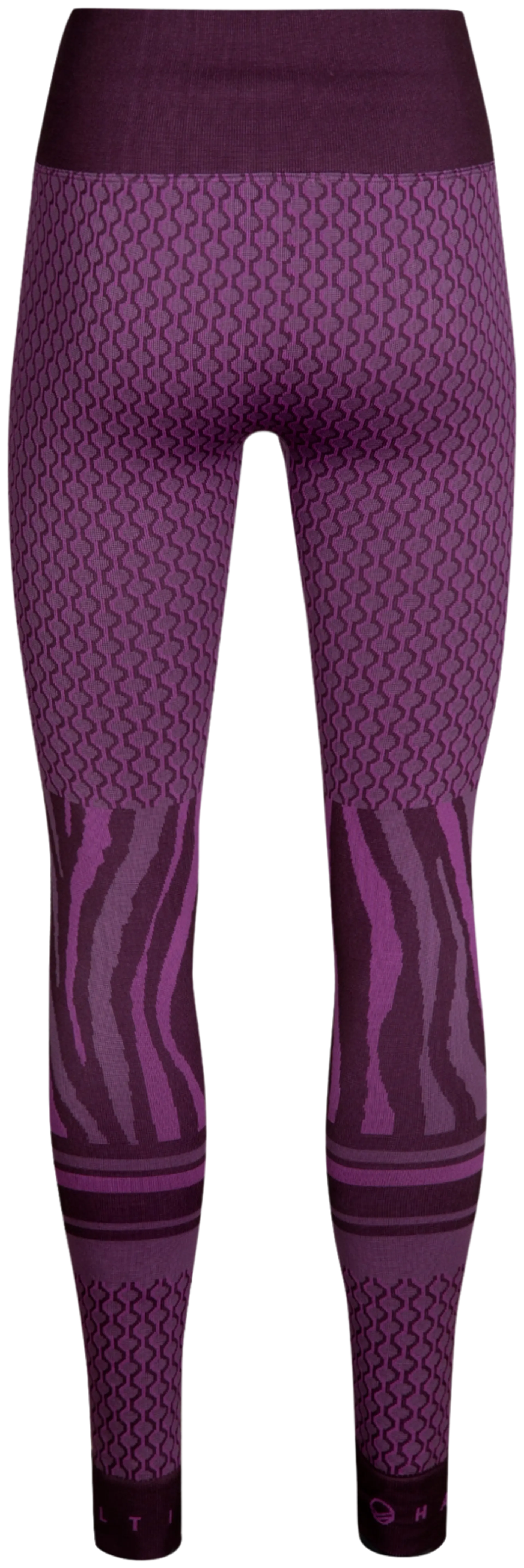 Halti naisten saumattomat housut Magic - C88 Sweet Grape Violet - 2