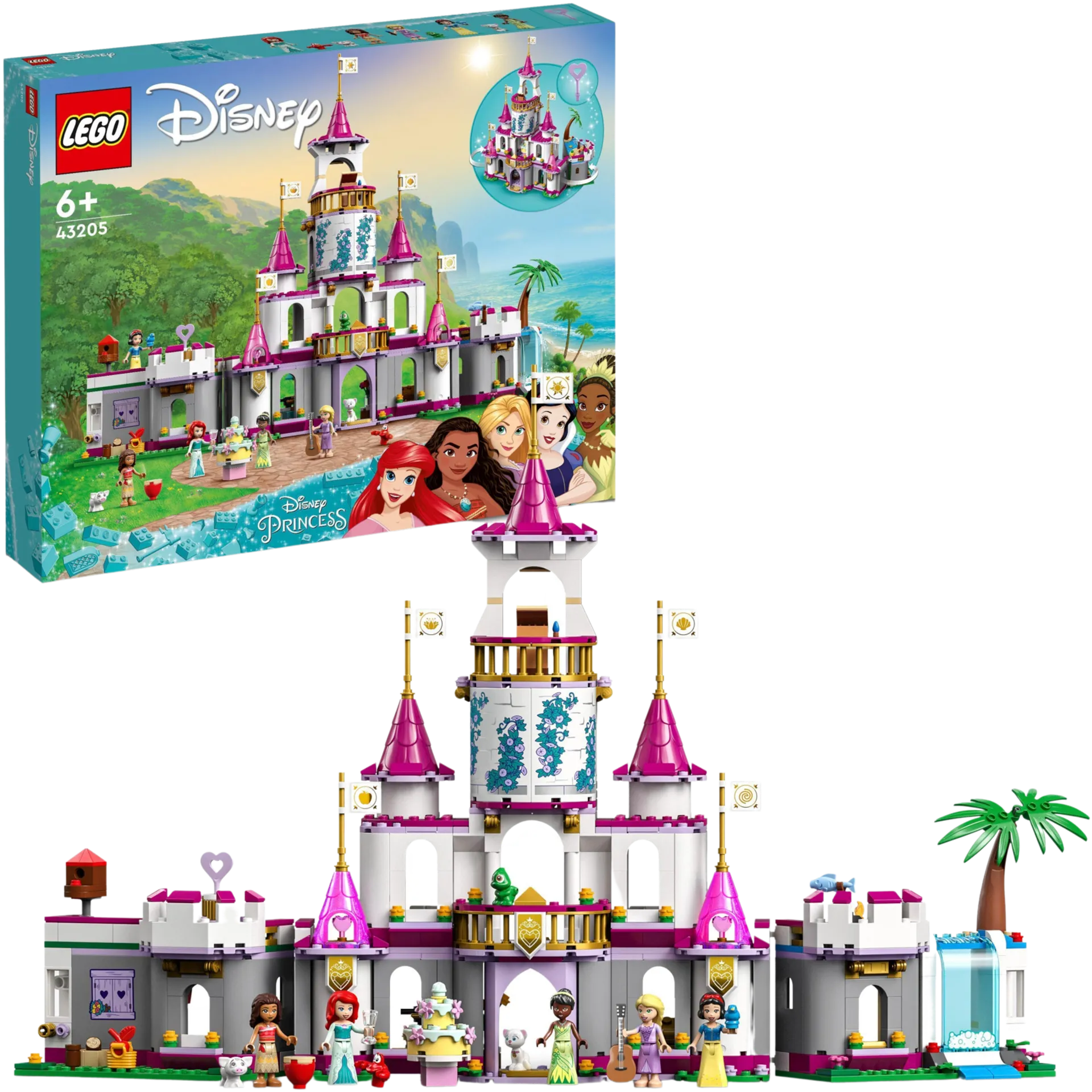 LEGO® Disney Princess™ 43205 Kaikkien aikojen seikkailulinna - 1