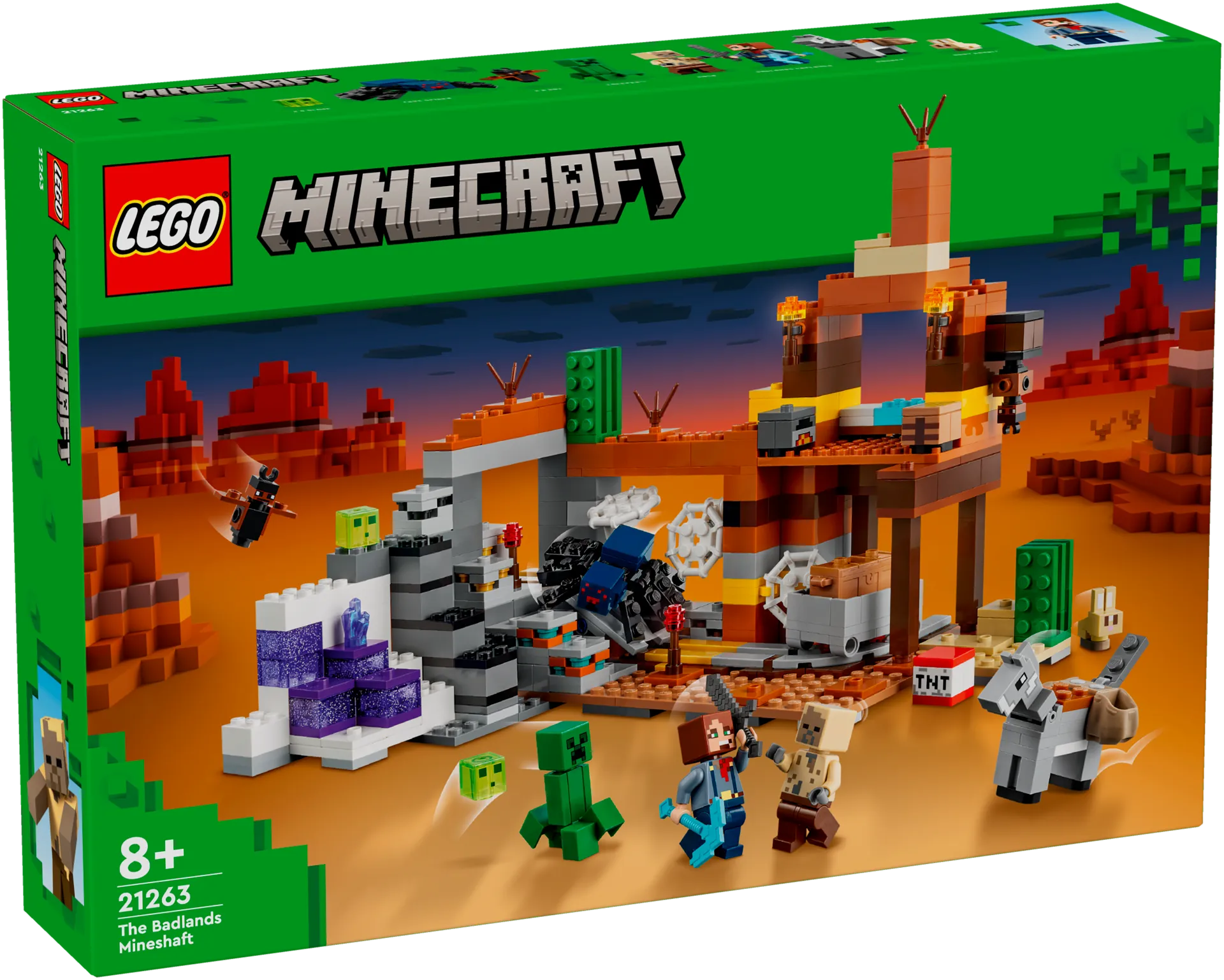 LEGO Minecraft 21263 Erämaan kaivoskuilu - 2