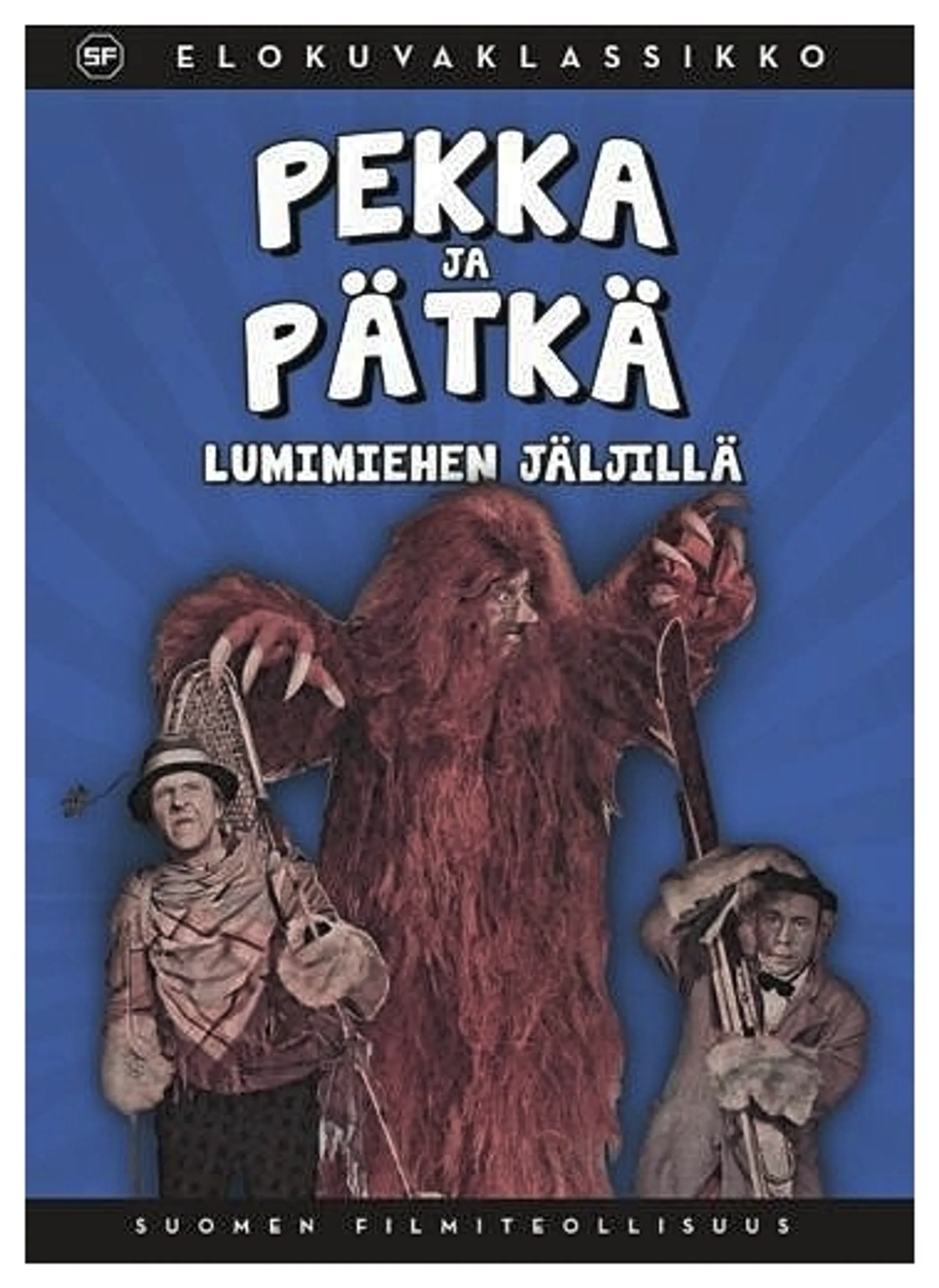 Pekka ja Pätkä lumimiehen jäljillä DVD