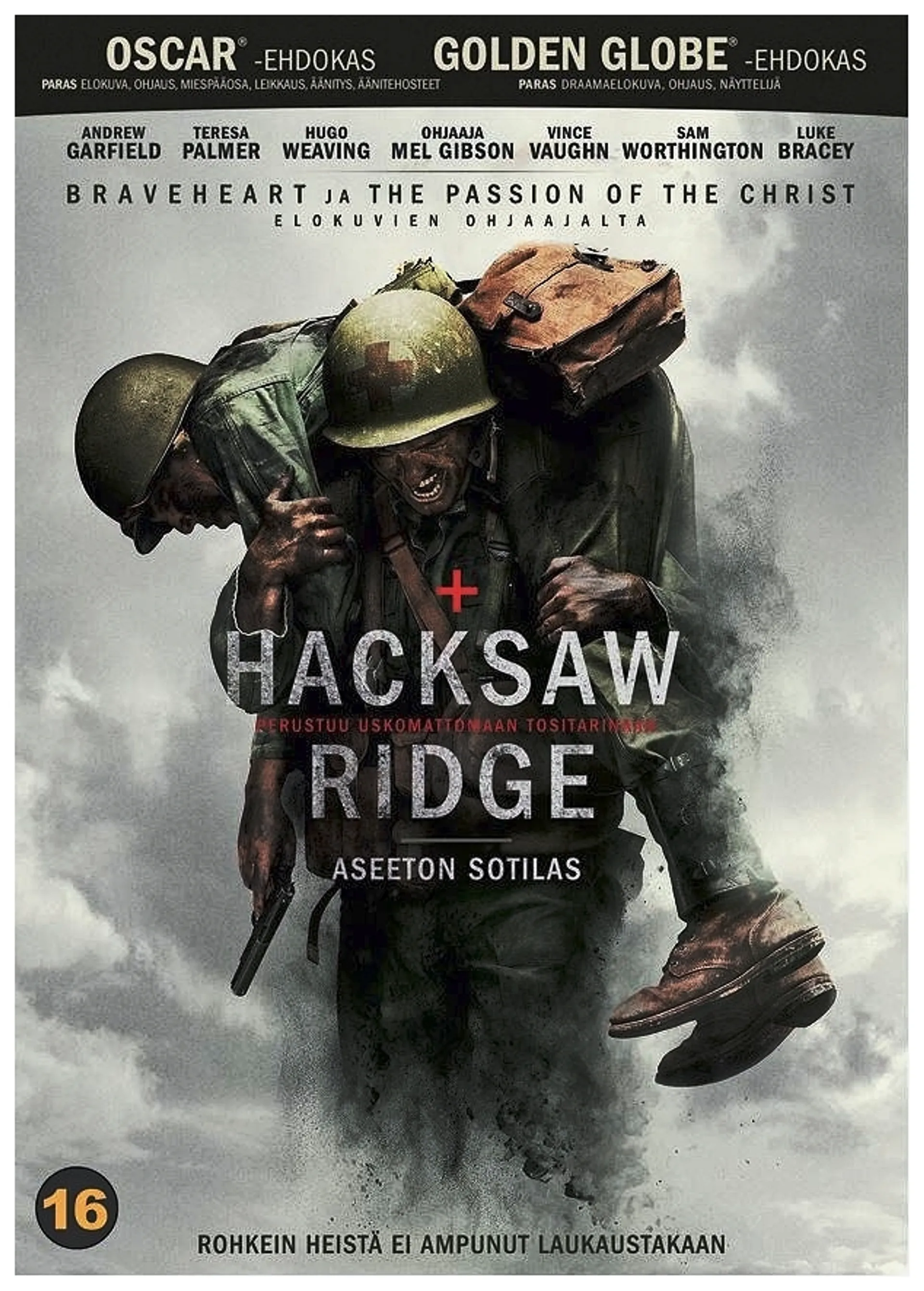 Hacksaw Ridge DVD