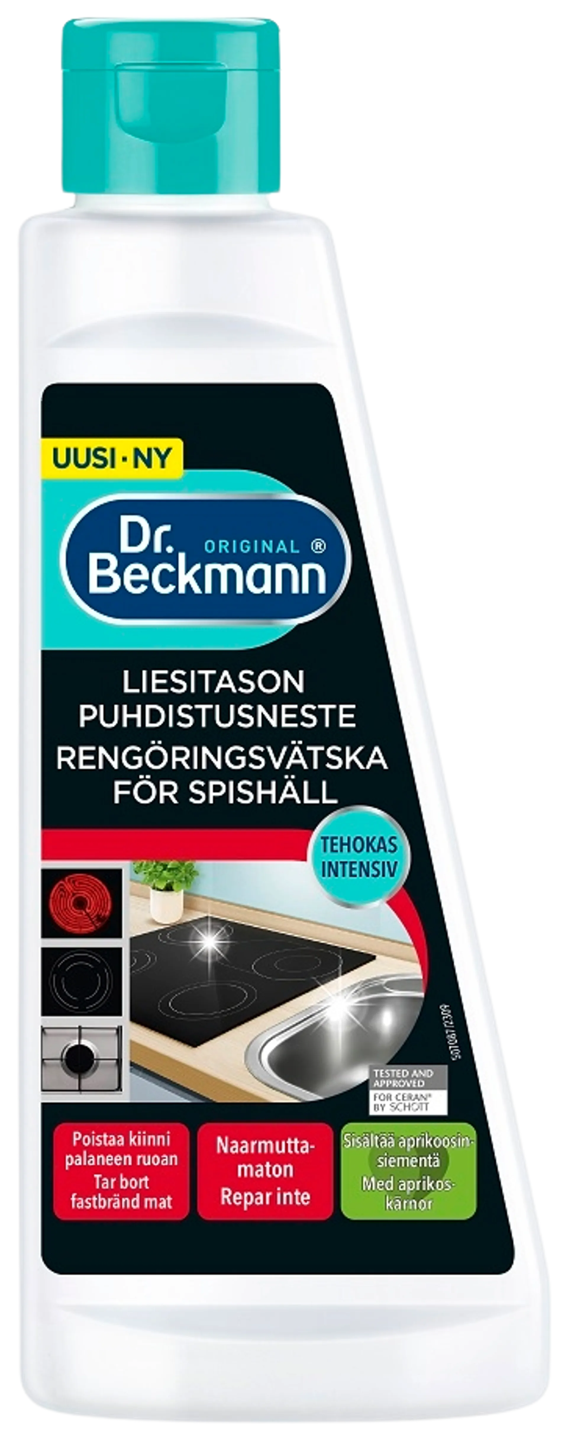 Dr Beckmann Keraamisen liesitason puhdistusneste 250 ml