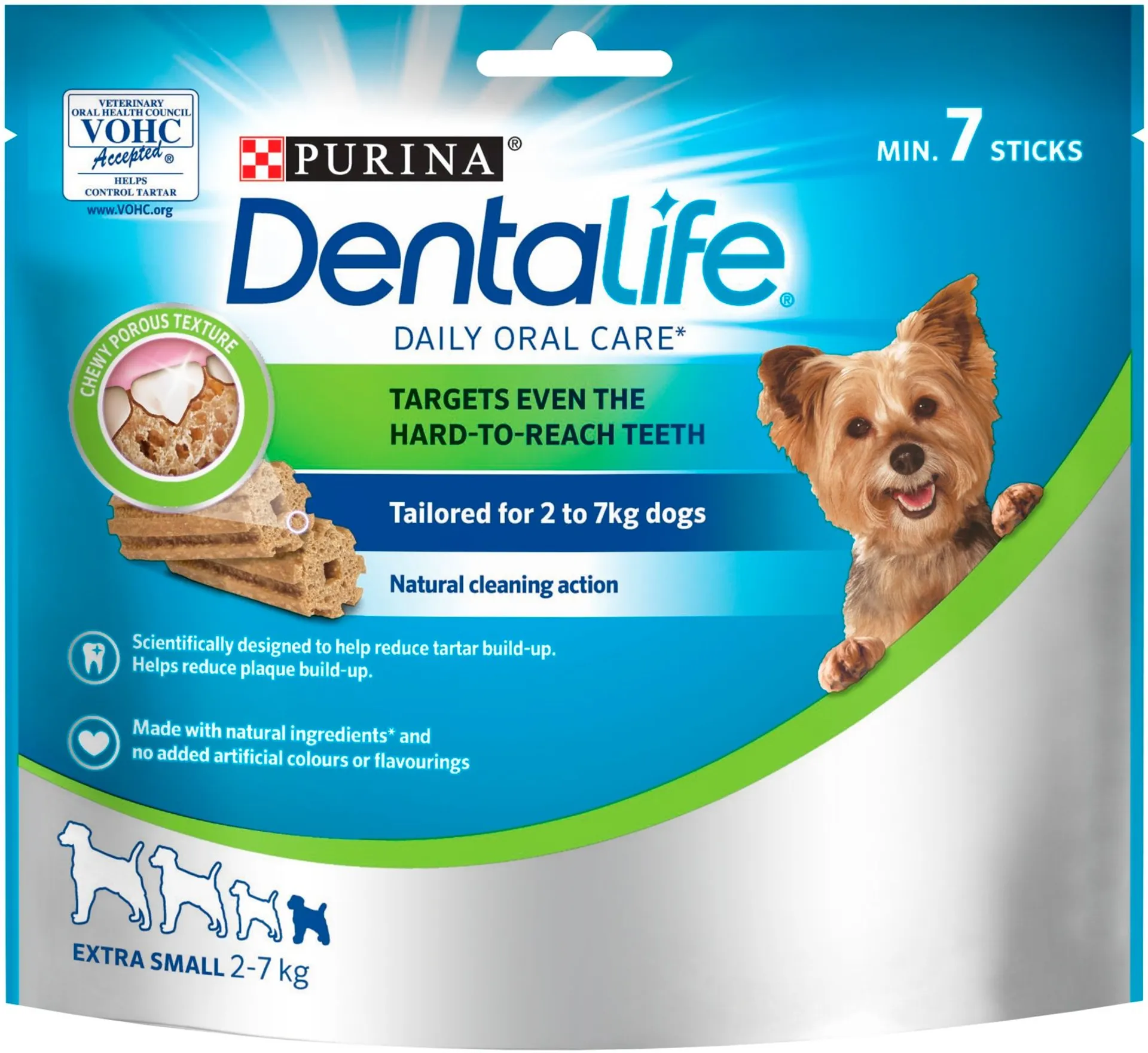 Purina Dentalife 69g Extra Small koiran dental-herkku