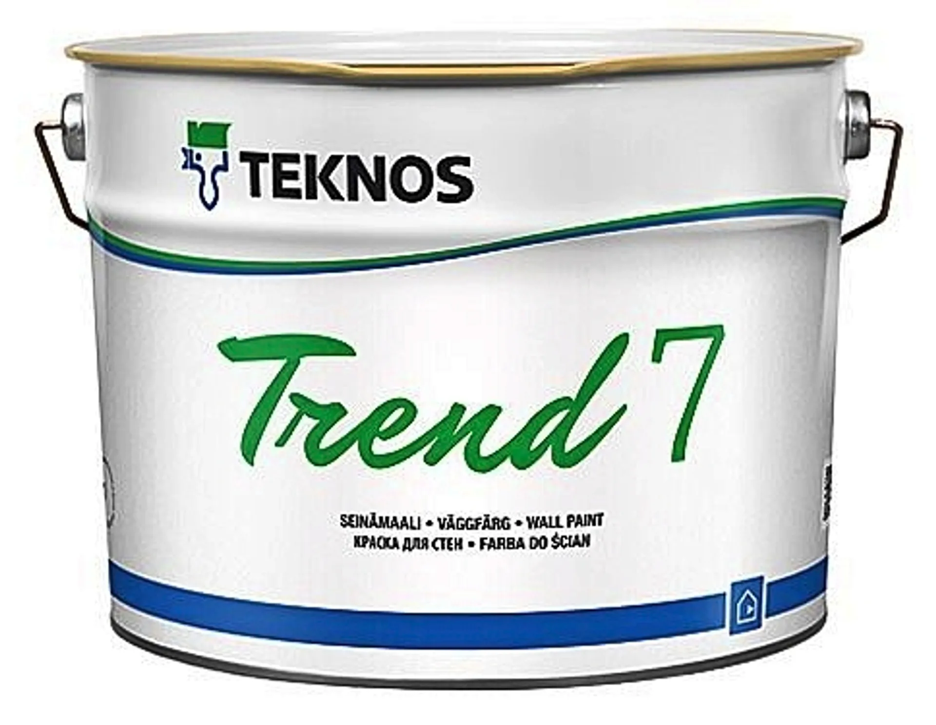 Teknos seinämaali Trend 7 9 l PM3 sävytettävä himmeä