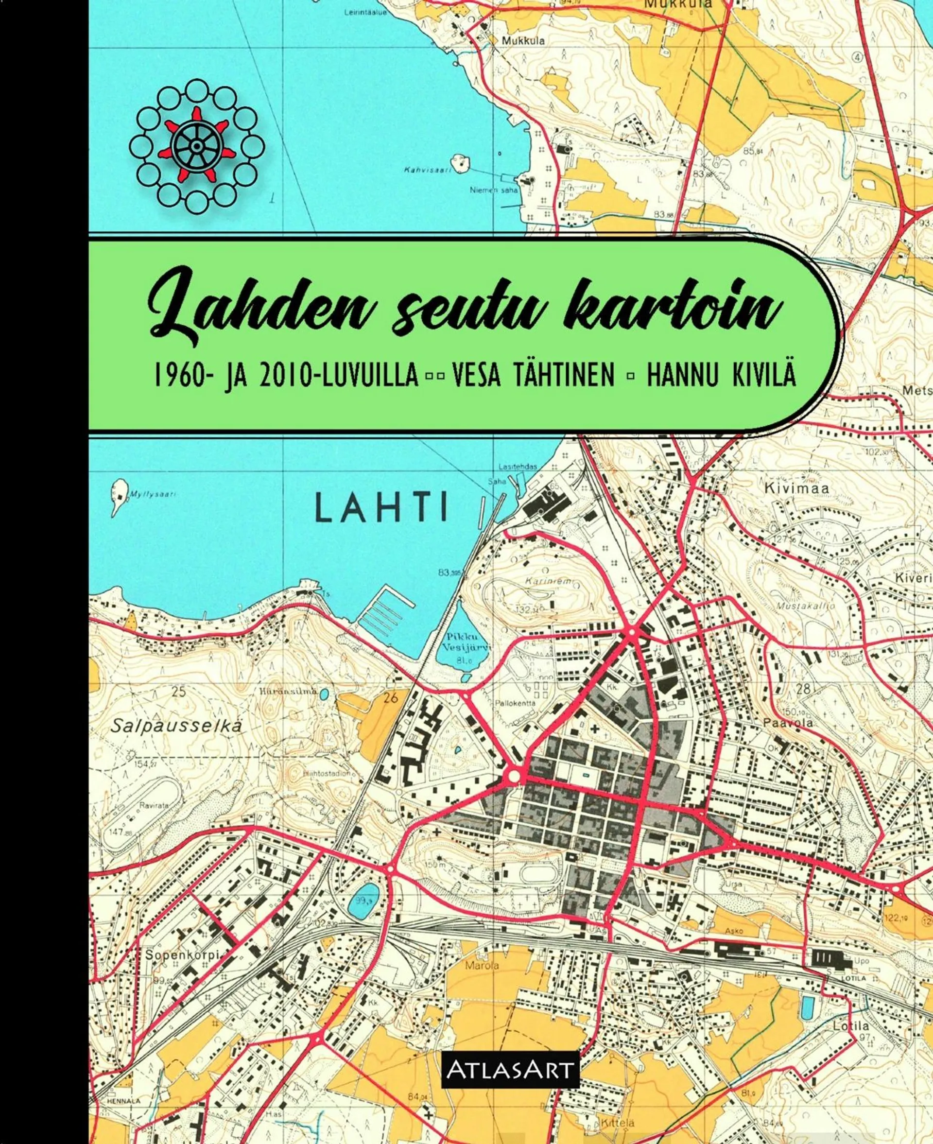 Tähtinen, Lahden seutu kartoin 1960- ja 2010-luvuilla