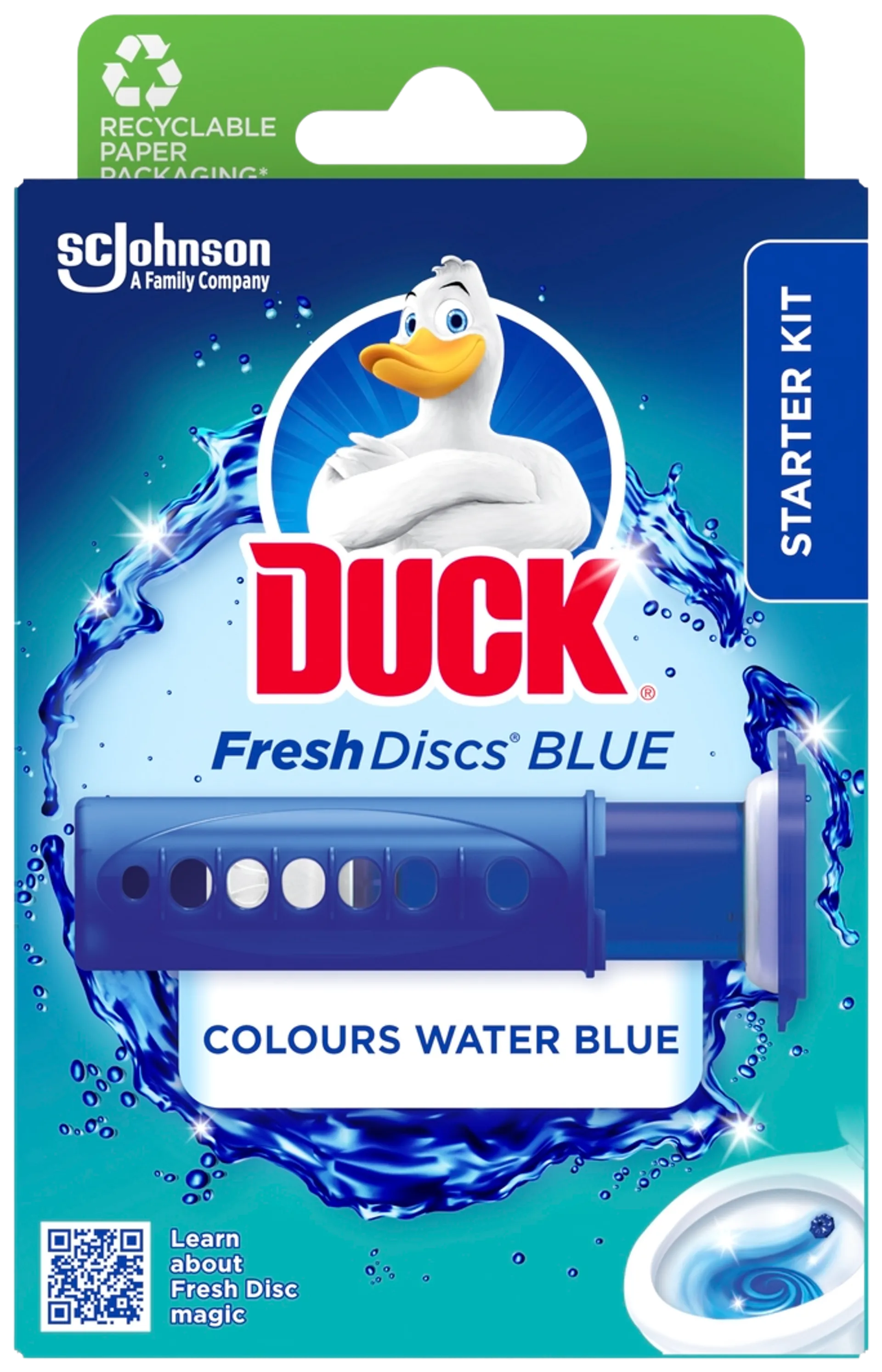 Duck Fresh Discs Blue Action Azure Lagoon 36ml