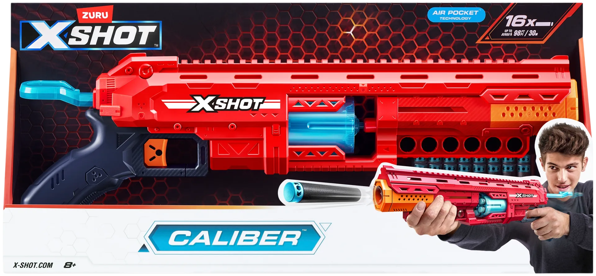 X-Shot leikkiase Caliber - 6
