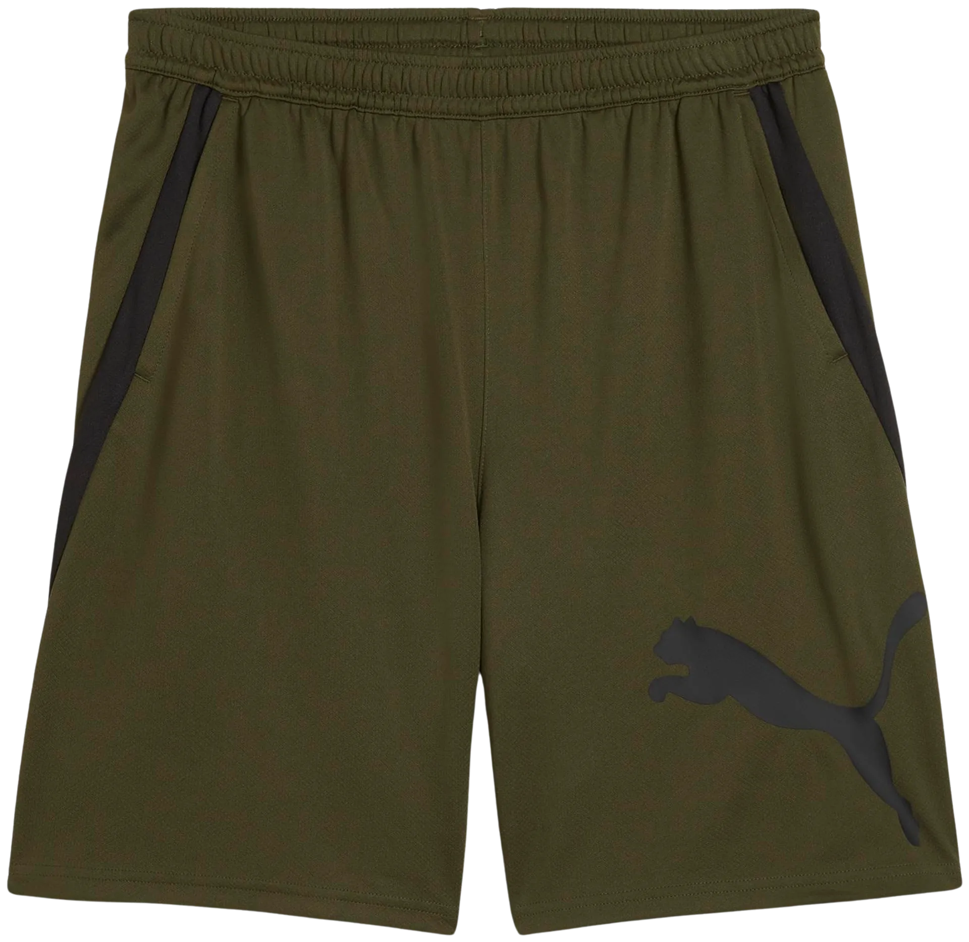 Puma miesten treenishortsit Train All Day 8 Knit Short - Dark Olive