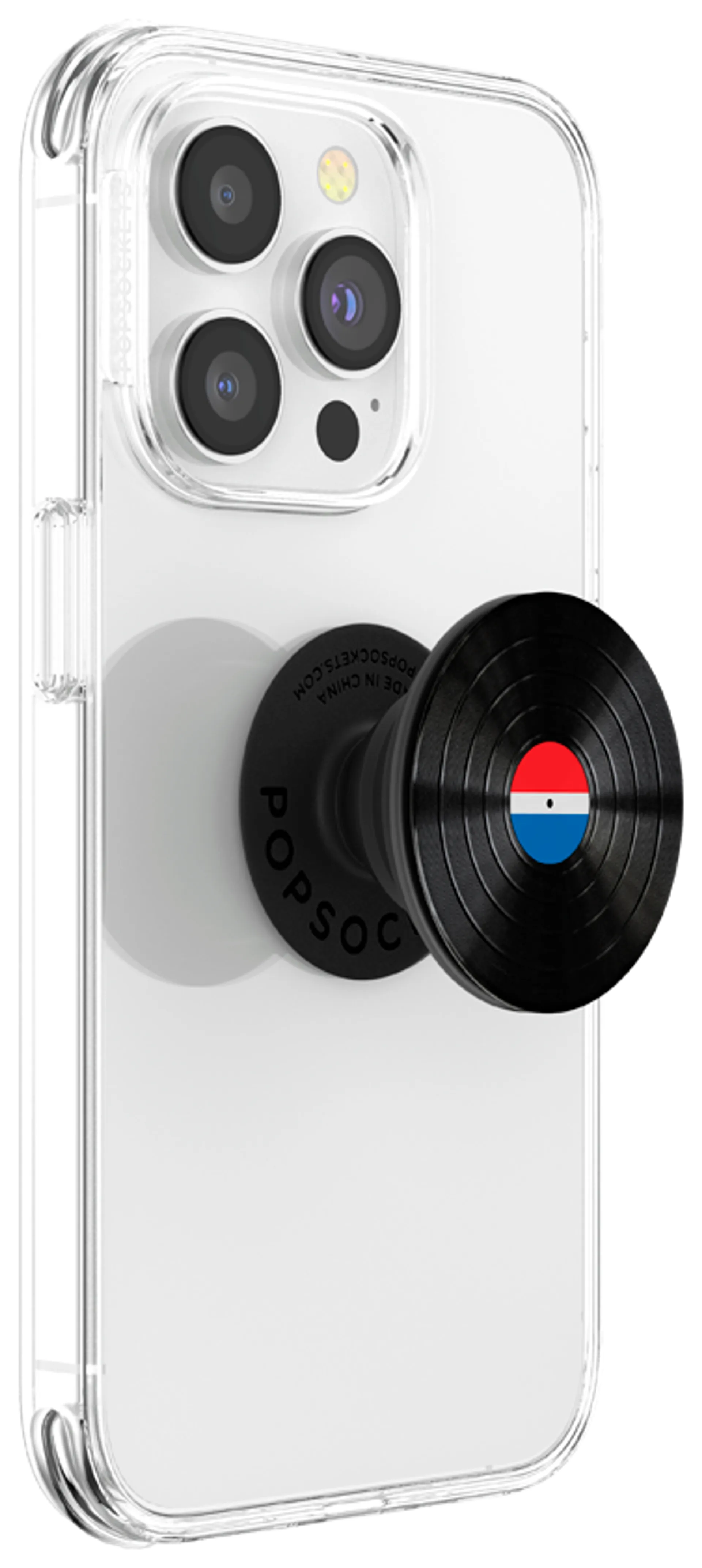 Popsockets puhelinpidike PopGrip Backspin Aluminum 45RPM - 9