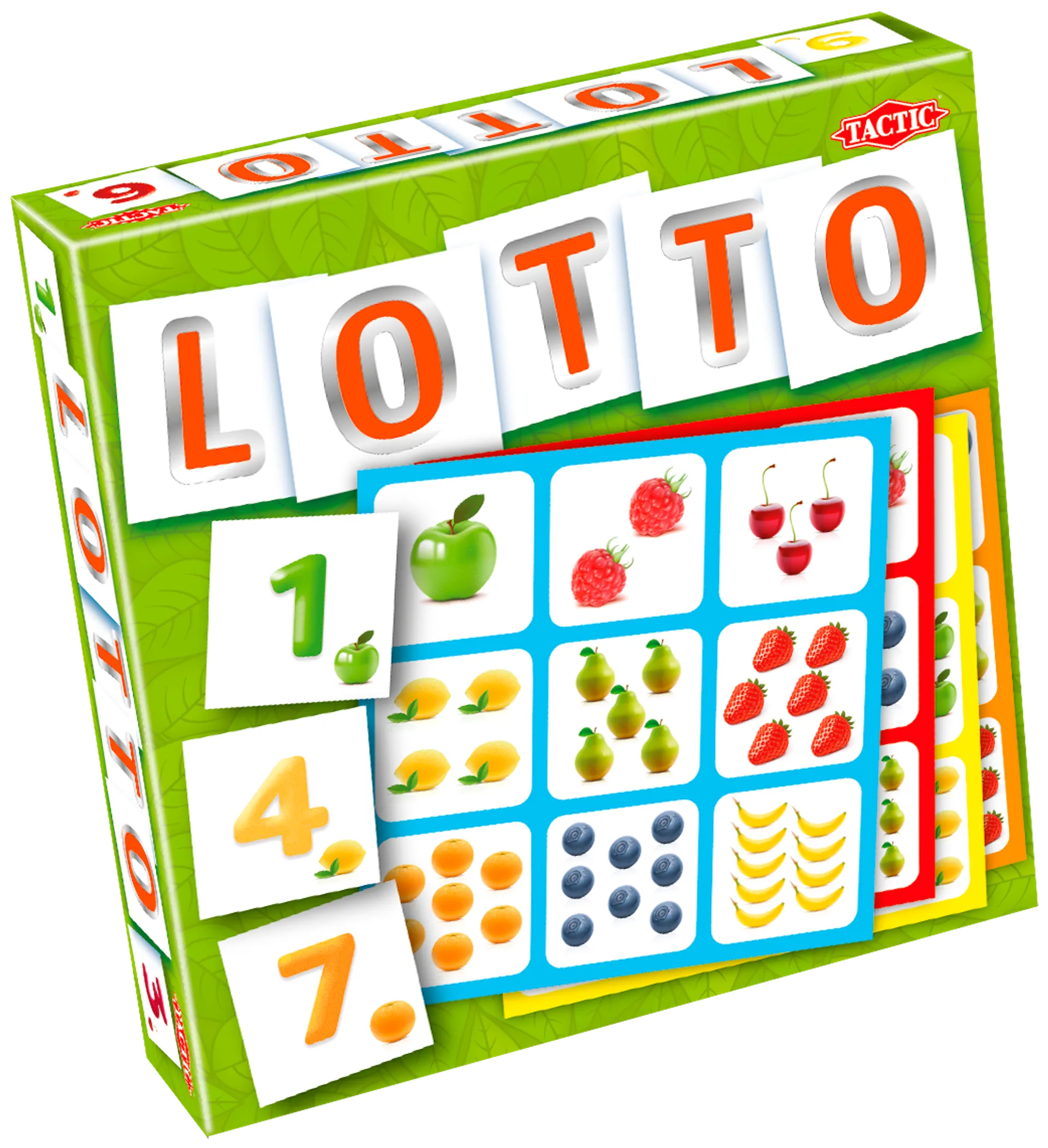 Tactic lautapeli Lotto Hedelmät ja numerot - 1