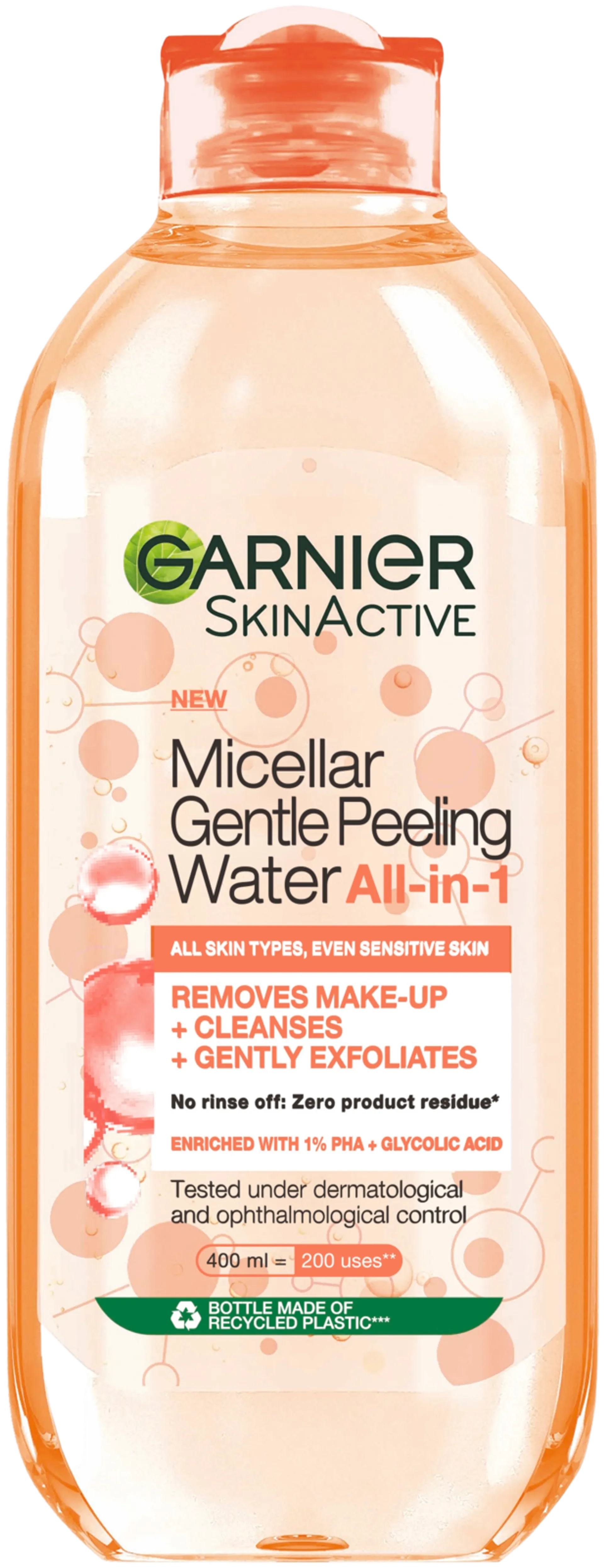 Garnier SkinActive Micellar misellivesi elottoman oloiselle iholle 400 ml - 1