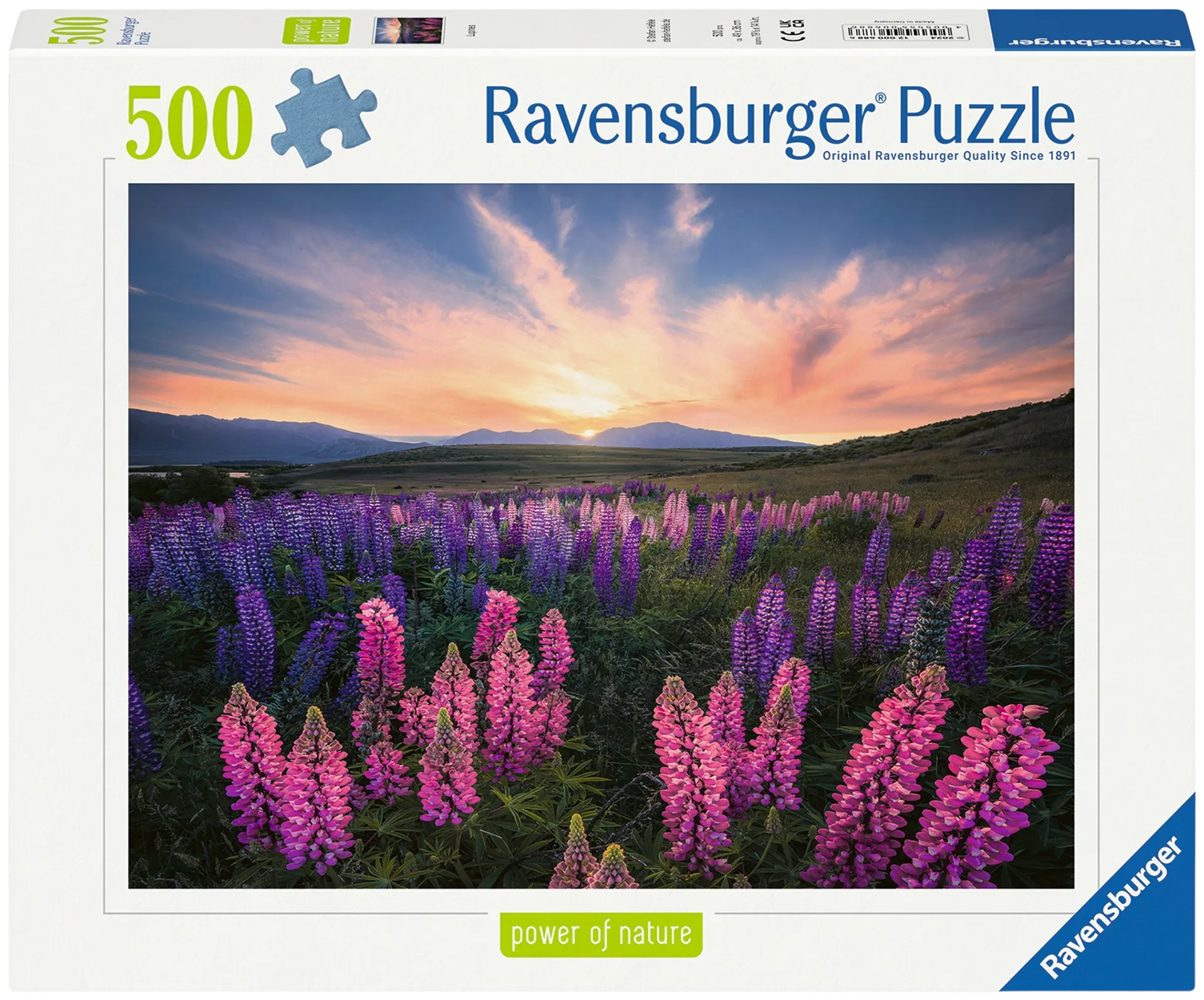 Ravensburger palapeli 500 palaa, erilaisia - 10