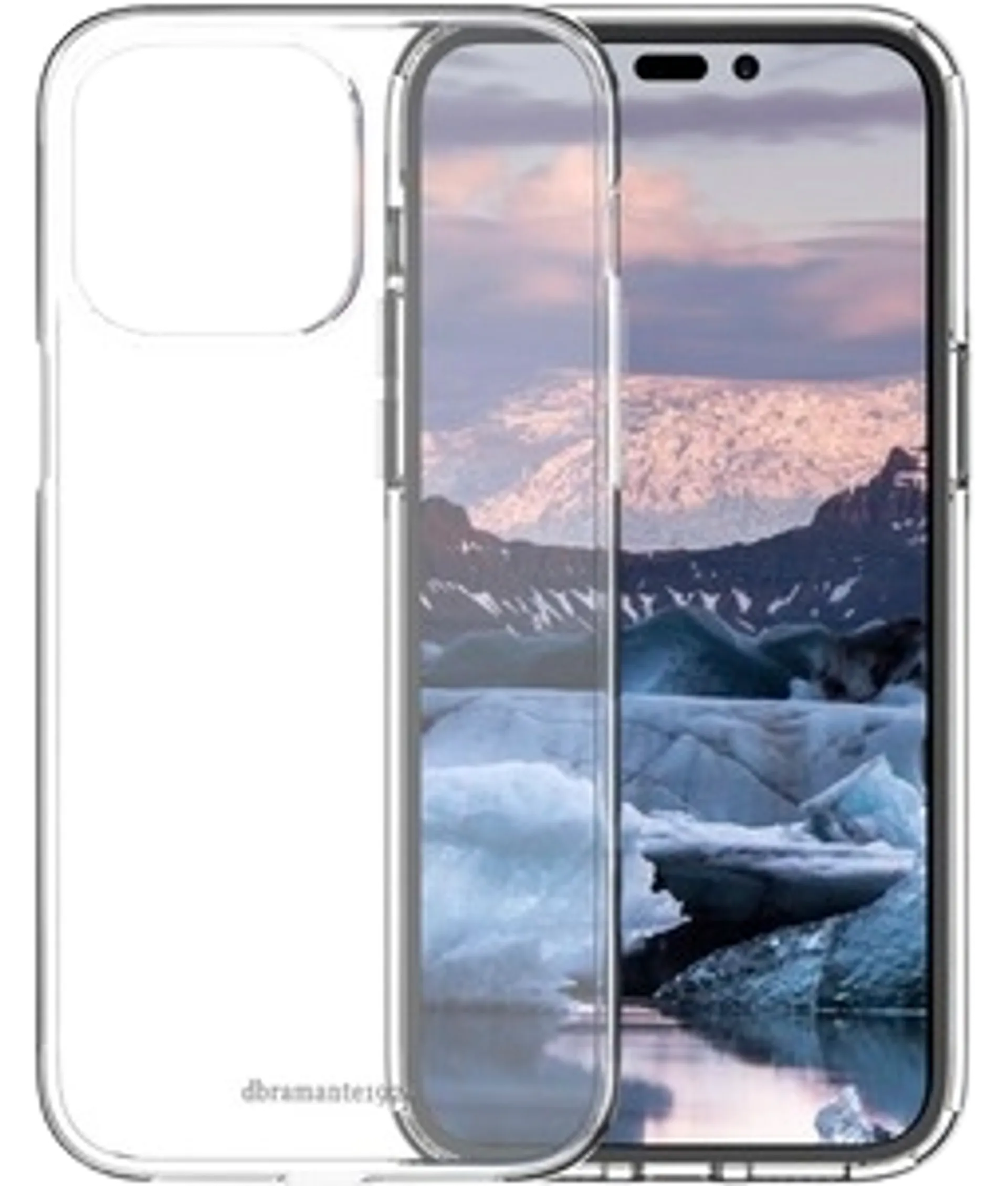 Dbramante1928 Iceland Pro iPhone 14 Pro Max suojakuori läpinäkyvä - 2