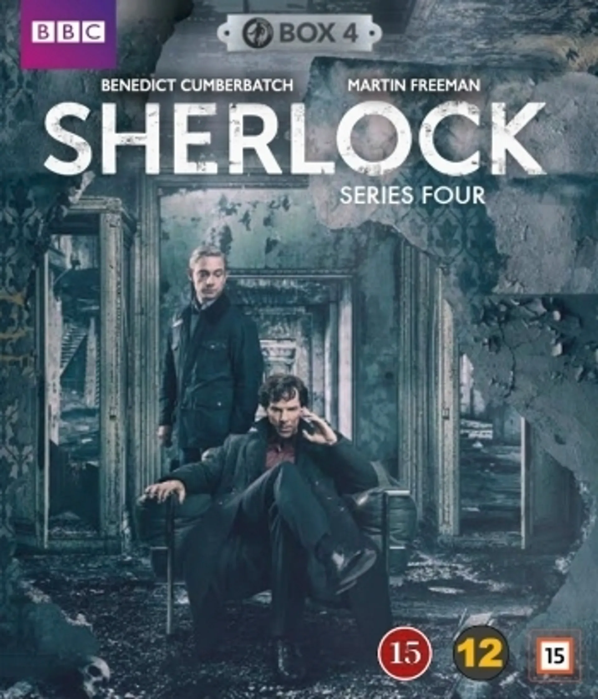 Sherlock 4 Tuotantokausi Blu-Ray