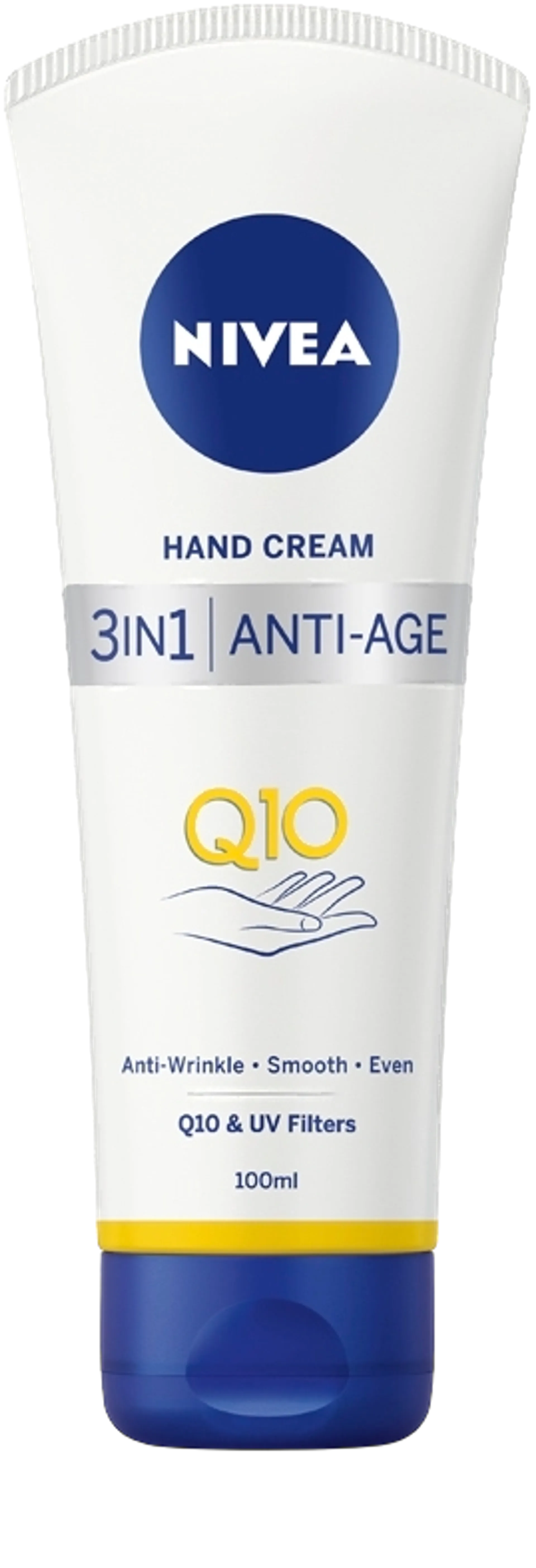 NIVEA 100ml Q10 Anti-Age Hand Cream -käsivoide