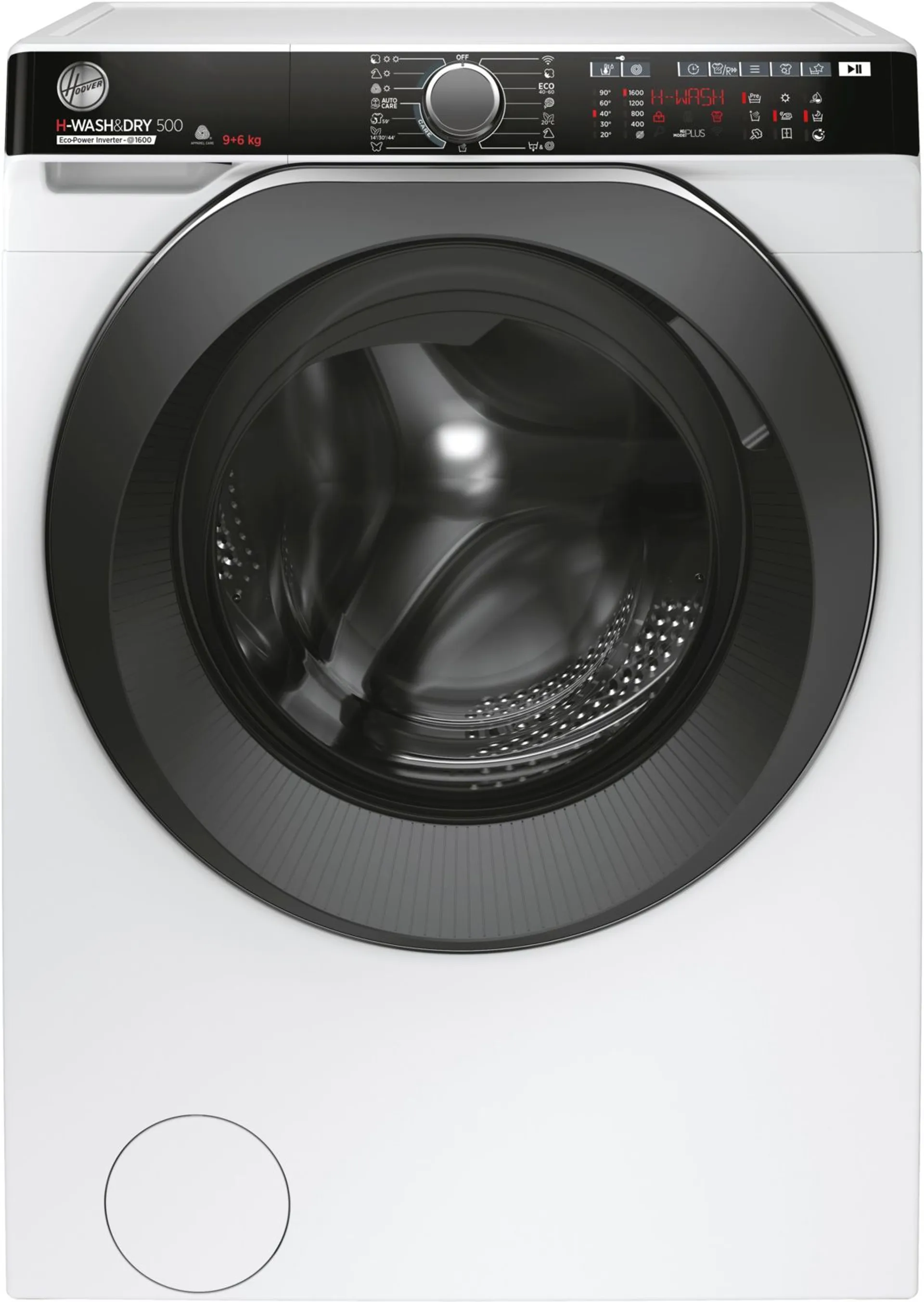 Hoover kuivaava pyykinpesukone 9/6kg H-Wash&Dry 500 Pro valkoinen - 1