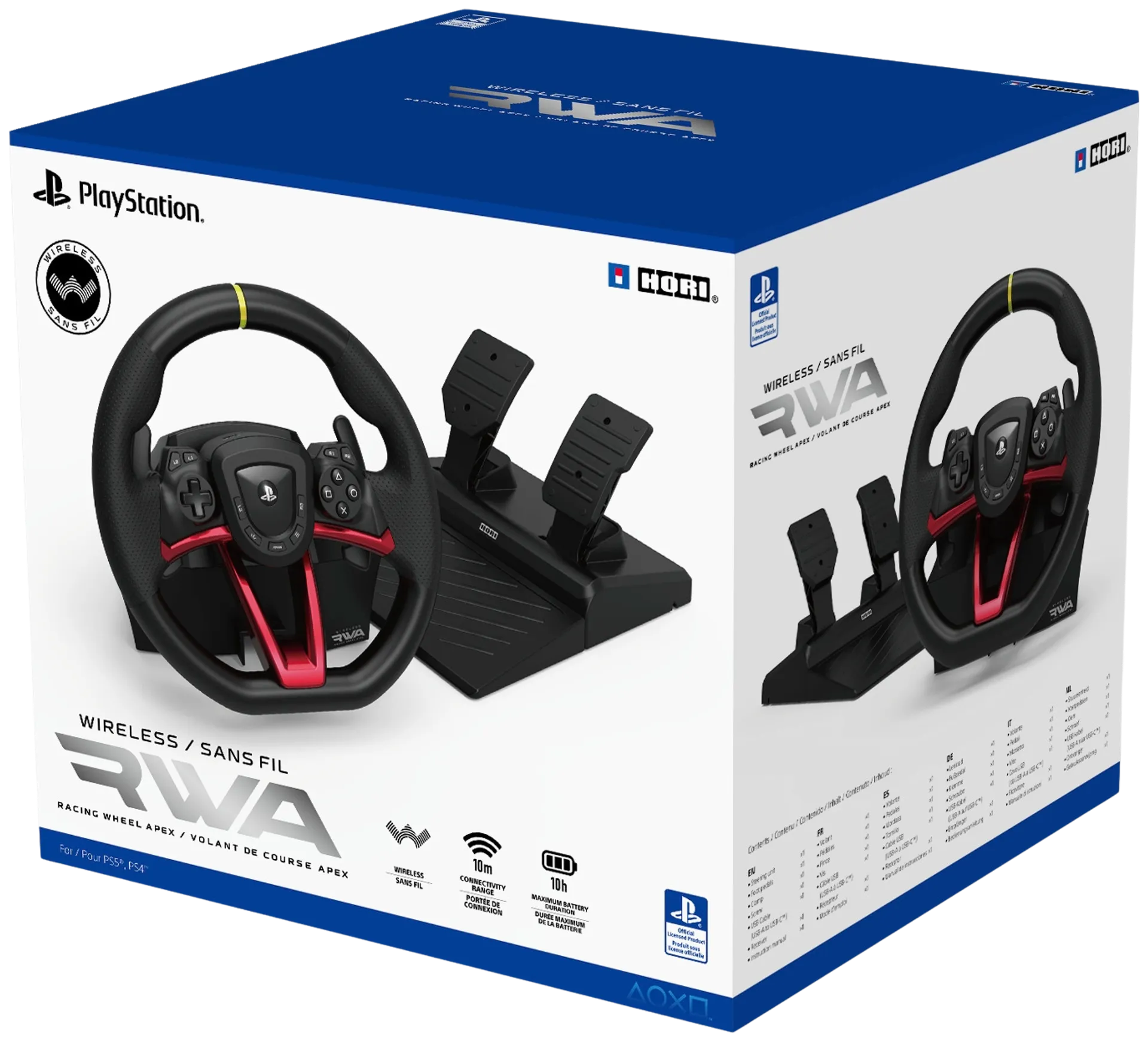 Hori RWA Apex wireless PS5/PS4/PC rattipolkimet - 2