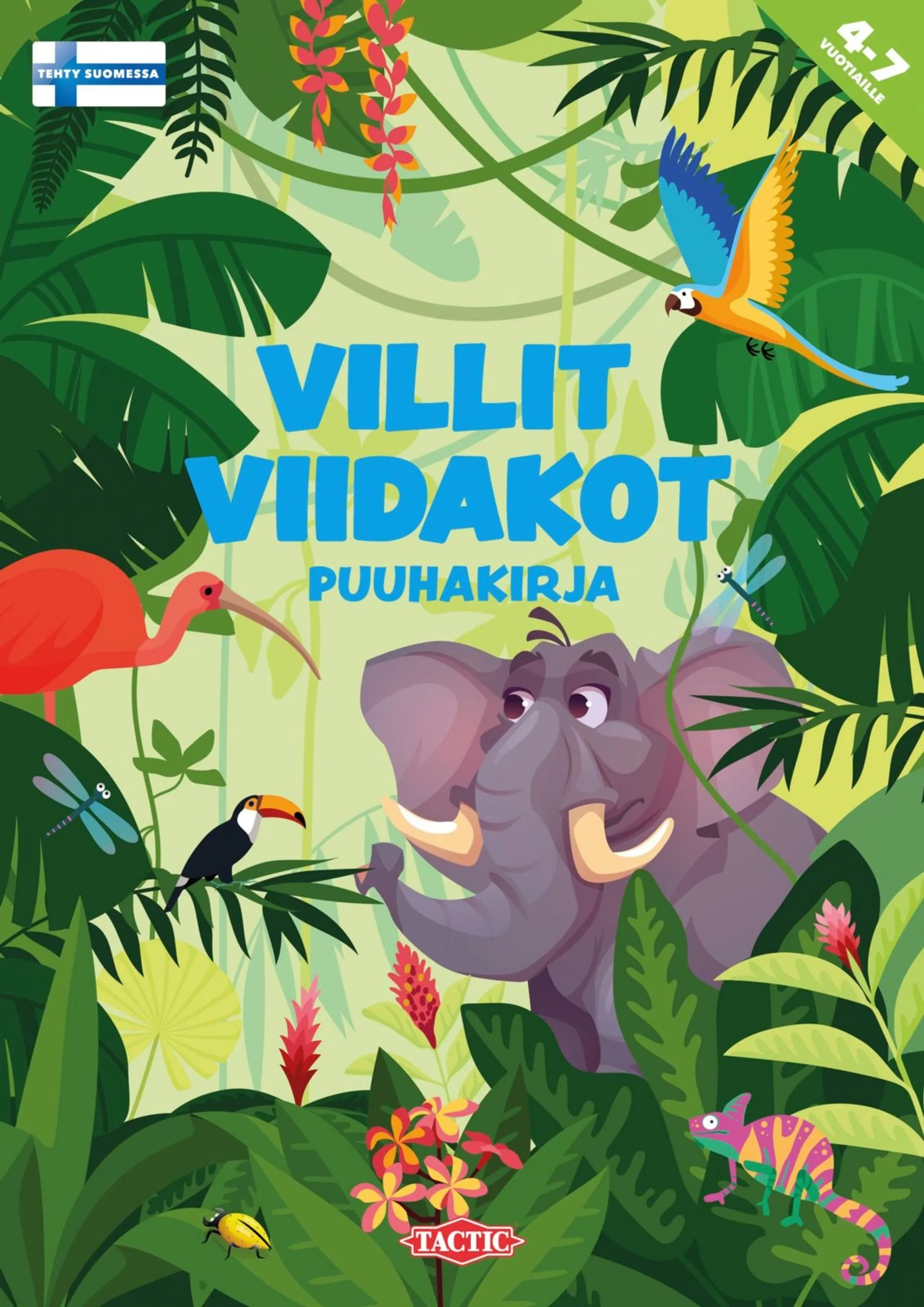 Villit viidakot puuhakirja