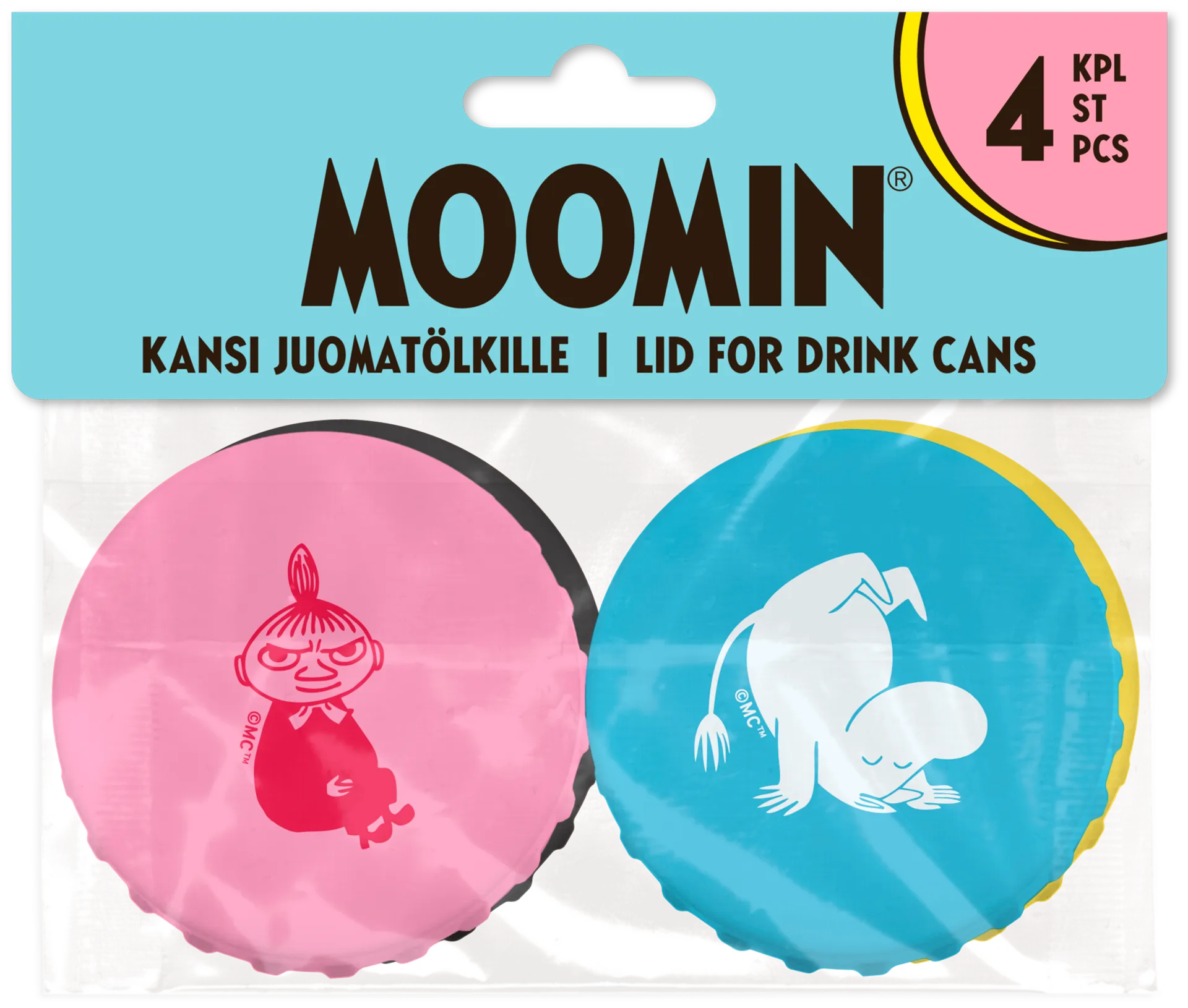 Moomin Silikonikansi juomatölkille Silicap - 3