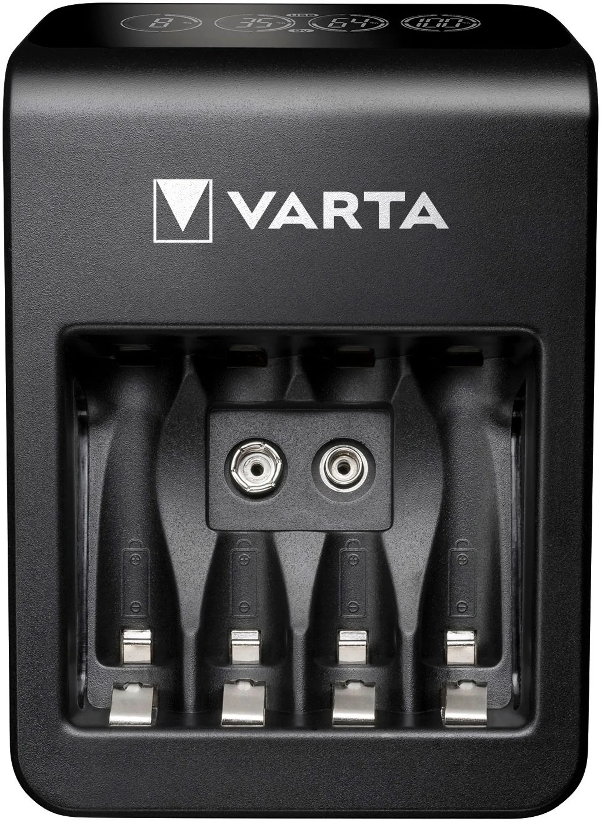 Varta Lcd plug charger+ 57687 + 4x56706 - 3