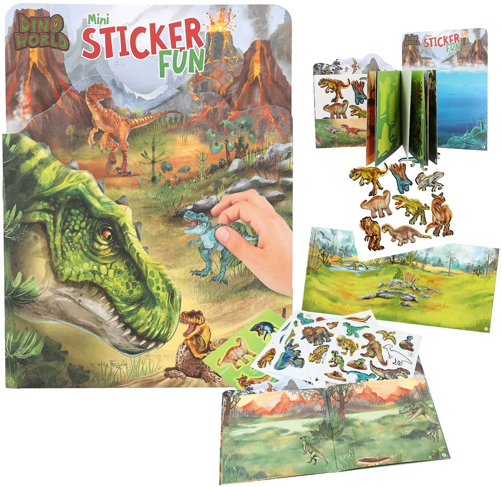 Dino World Mini Sticker Fun - 2