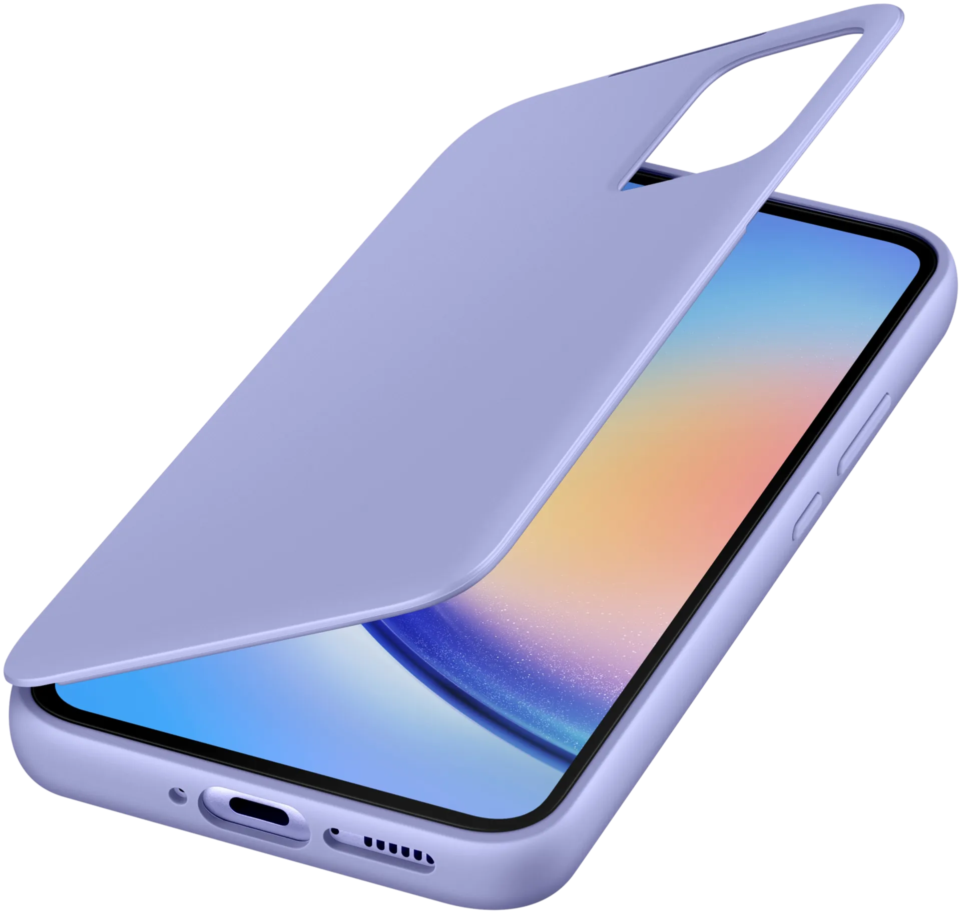 Samsung A34 lompakkokotelo sininen - 1