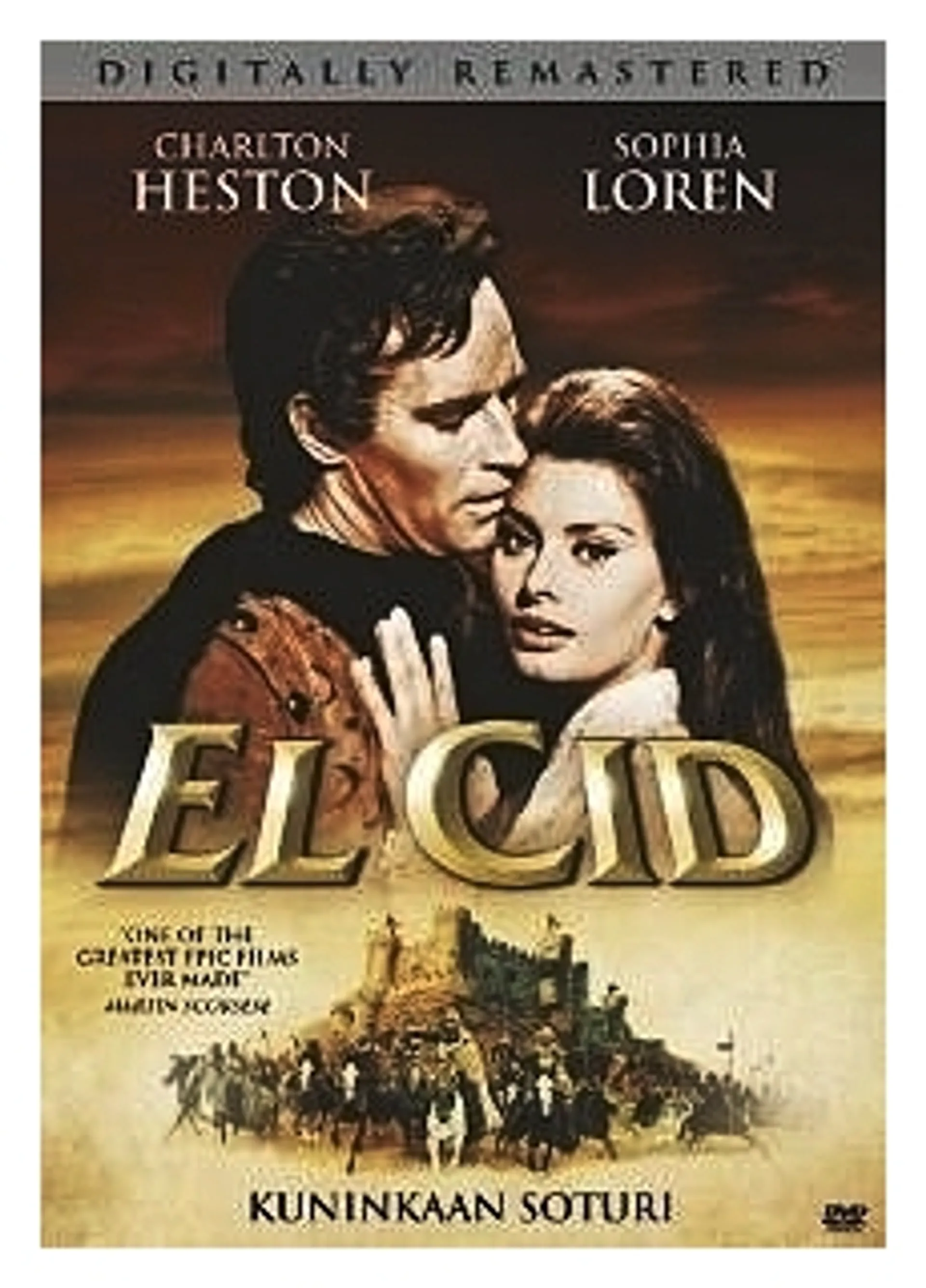 El Cid - Kuninkaan soturi DVD