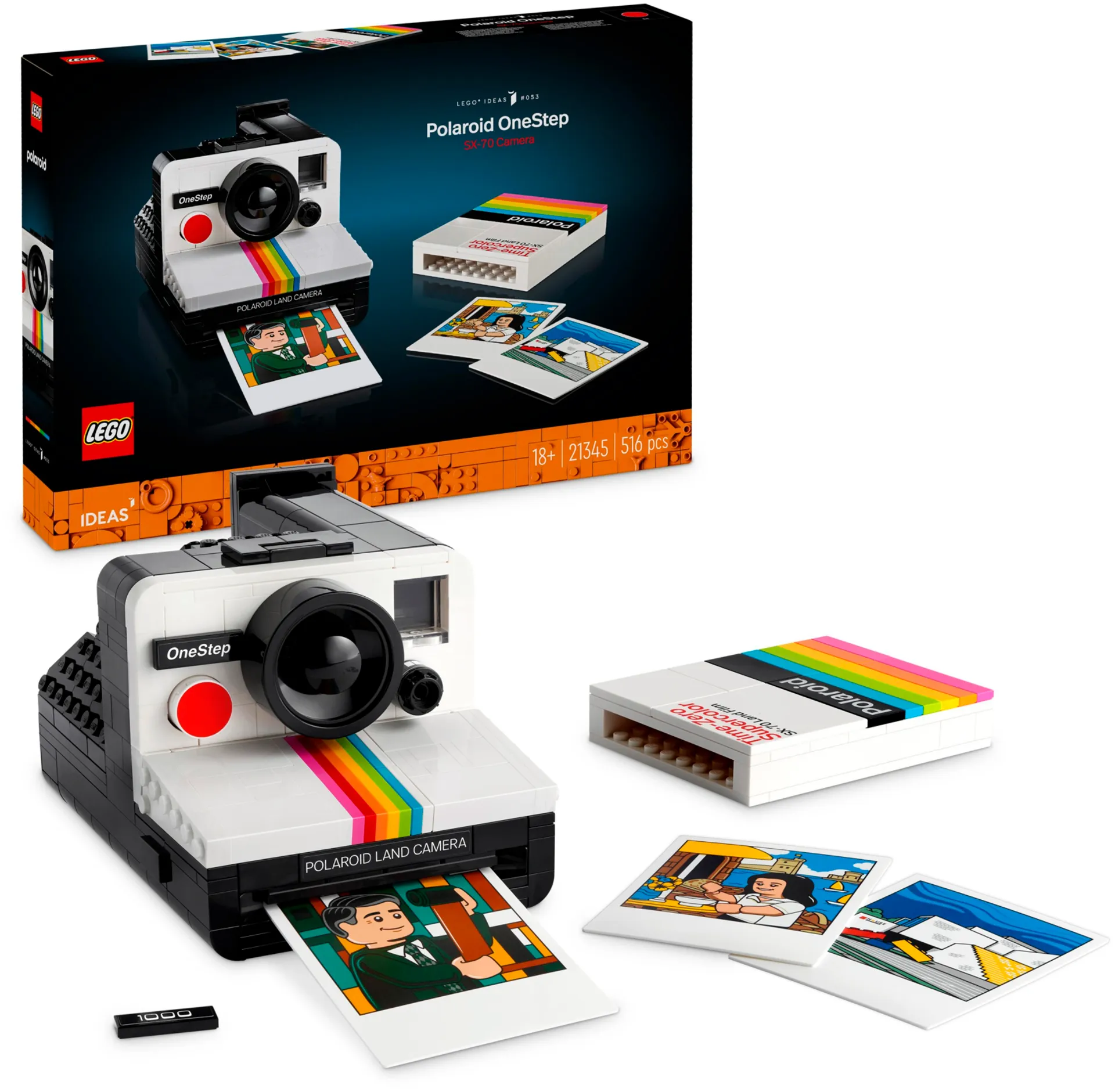 LEGO® Ideas 21345 Polaroid OneStep SX-70 kamera - 1